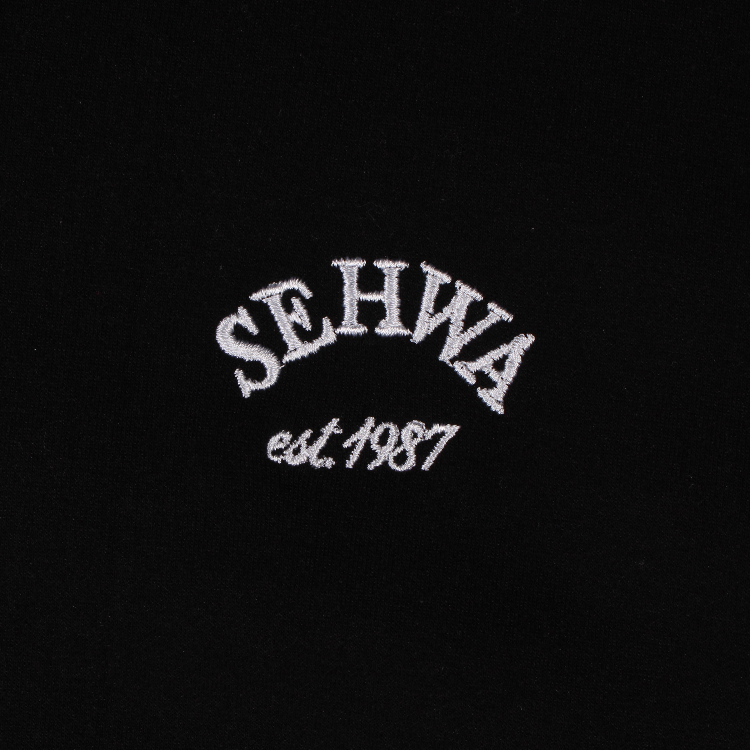 세화고 생활복 블랙 맨투맨(기모X)