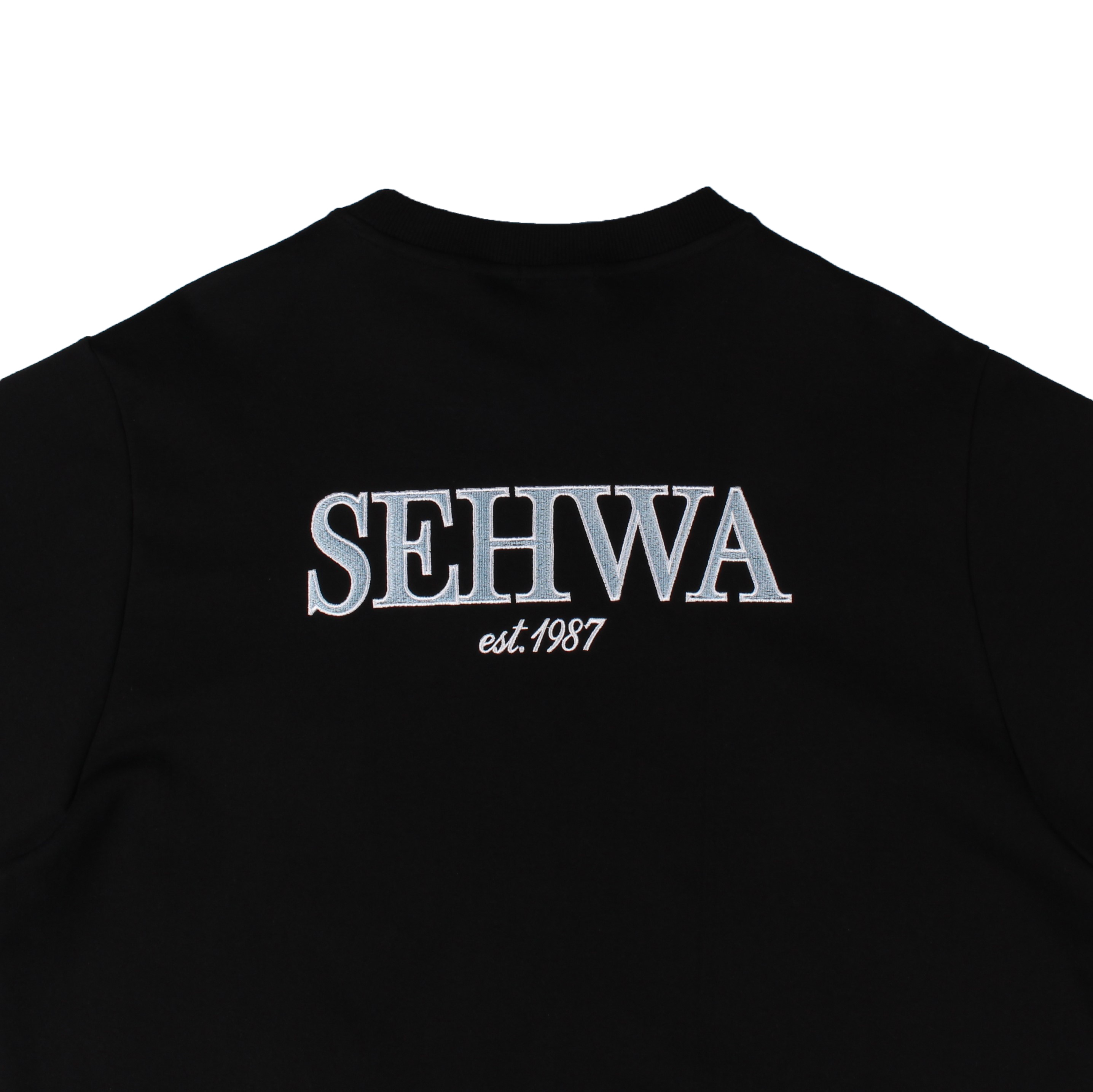 세화고 생활복 블랙 맨투맨(기모X)