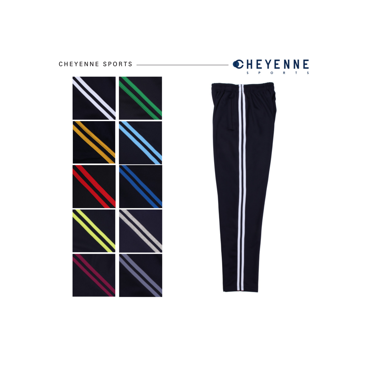 네이비바탕 2선 바지