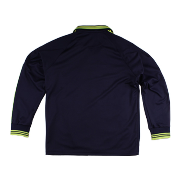 네이비 연두 어깨선 동복상의(더블라인)