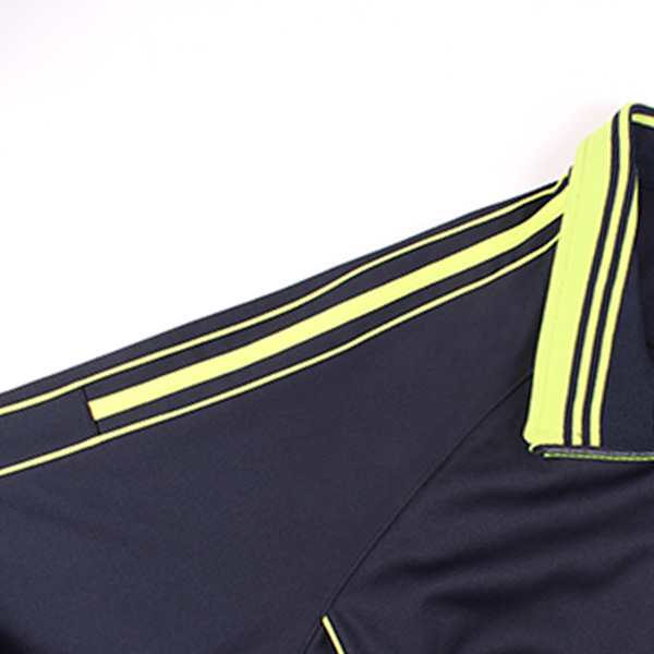 네이비 연두 어깨선 동복상의(더블라인)