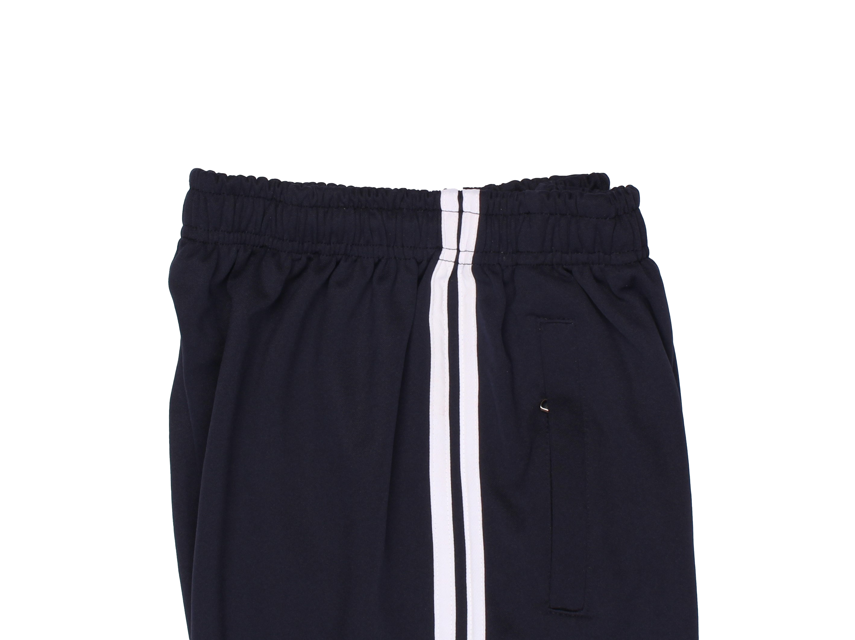 [조거팬츠] 네이비바탕 2선 시보리 바지