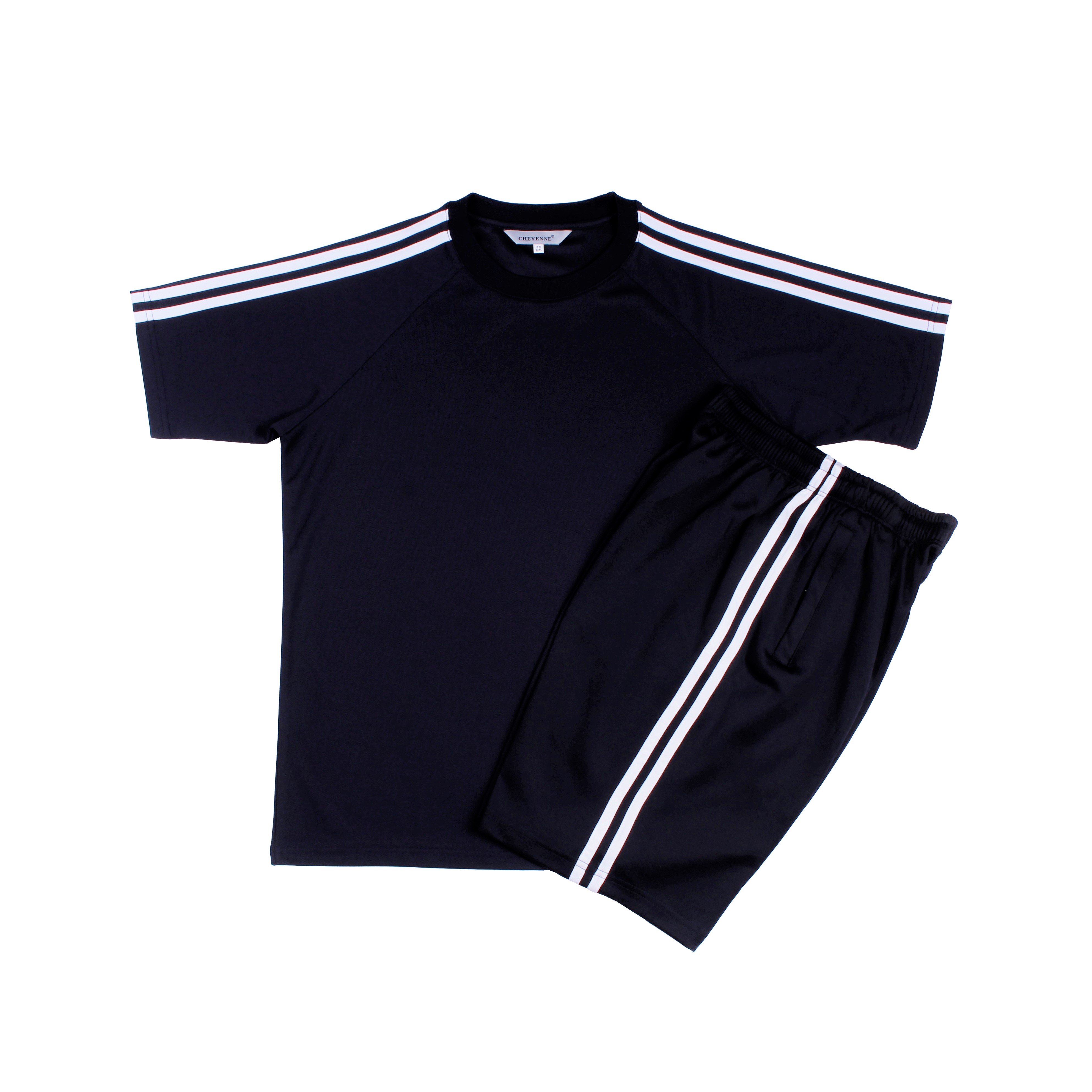 네이비 흰색 2선 하복세트