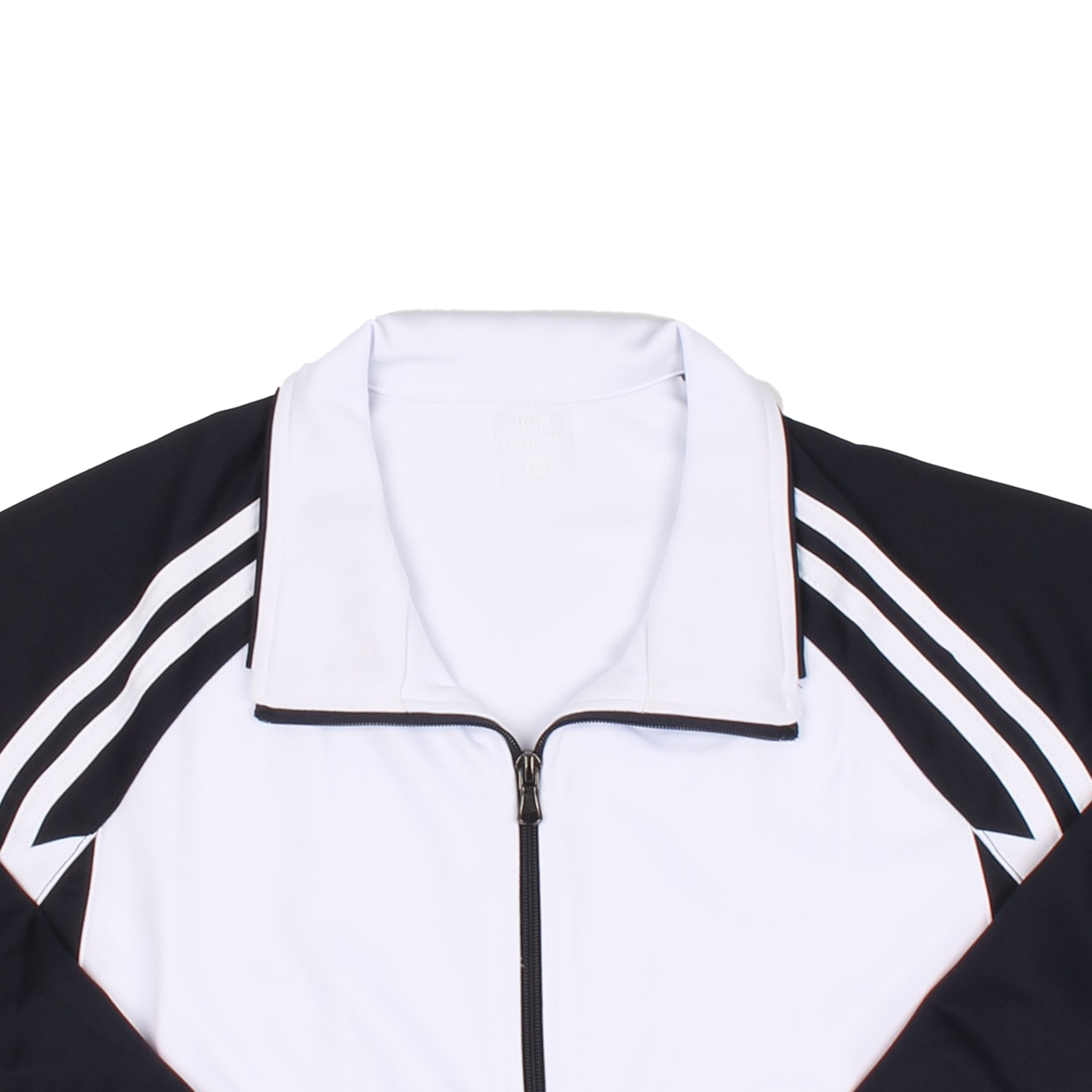 화이트 네이비 웨일2선 집업 동복상의