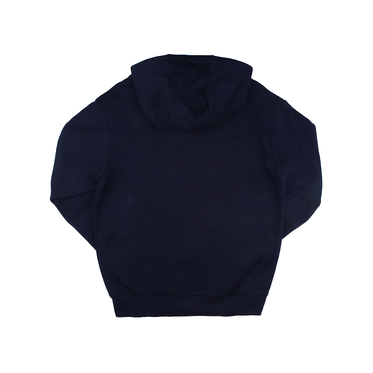 네이비 무지 후드집업