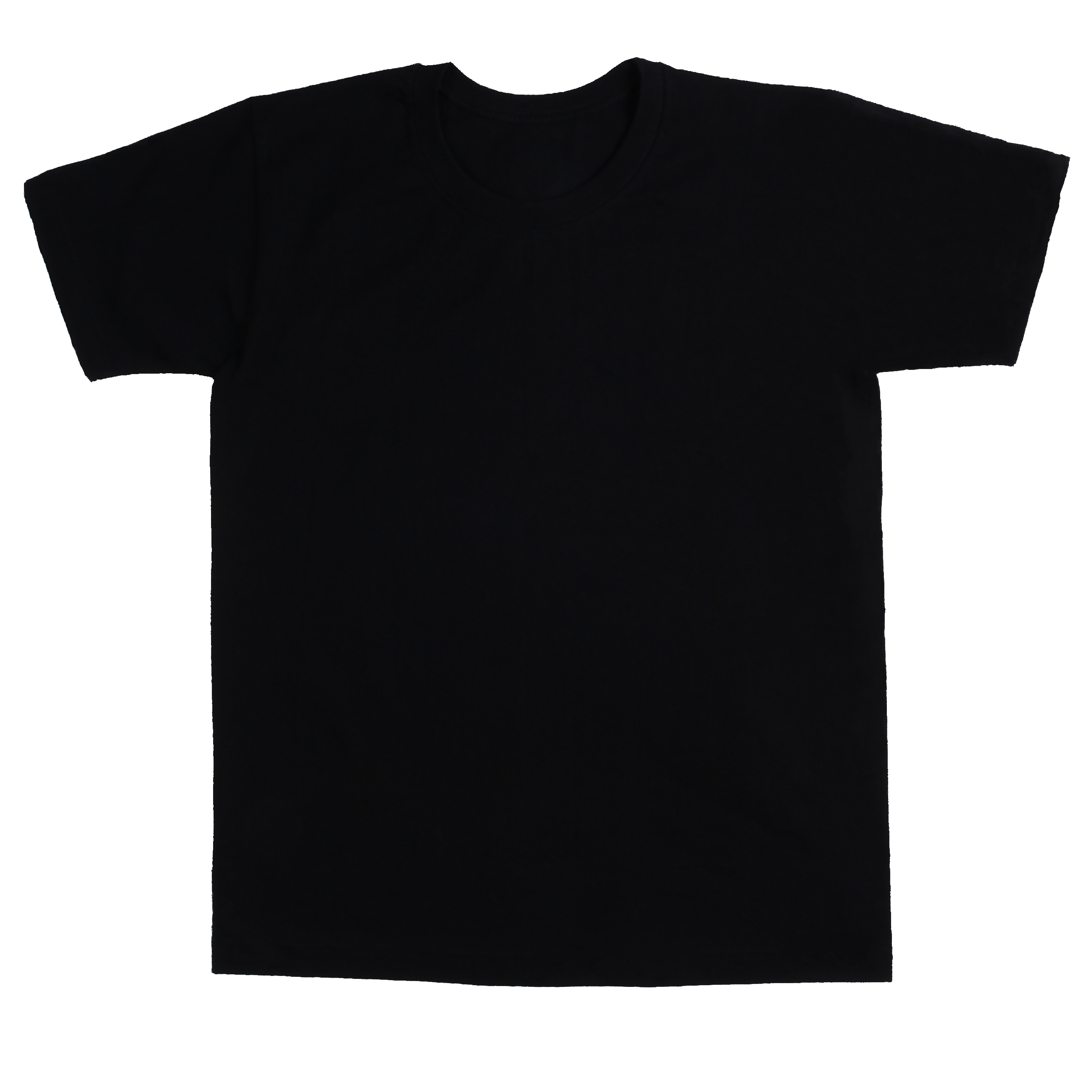 1+1 검정색 반팔티셔츠(20수)