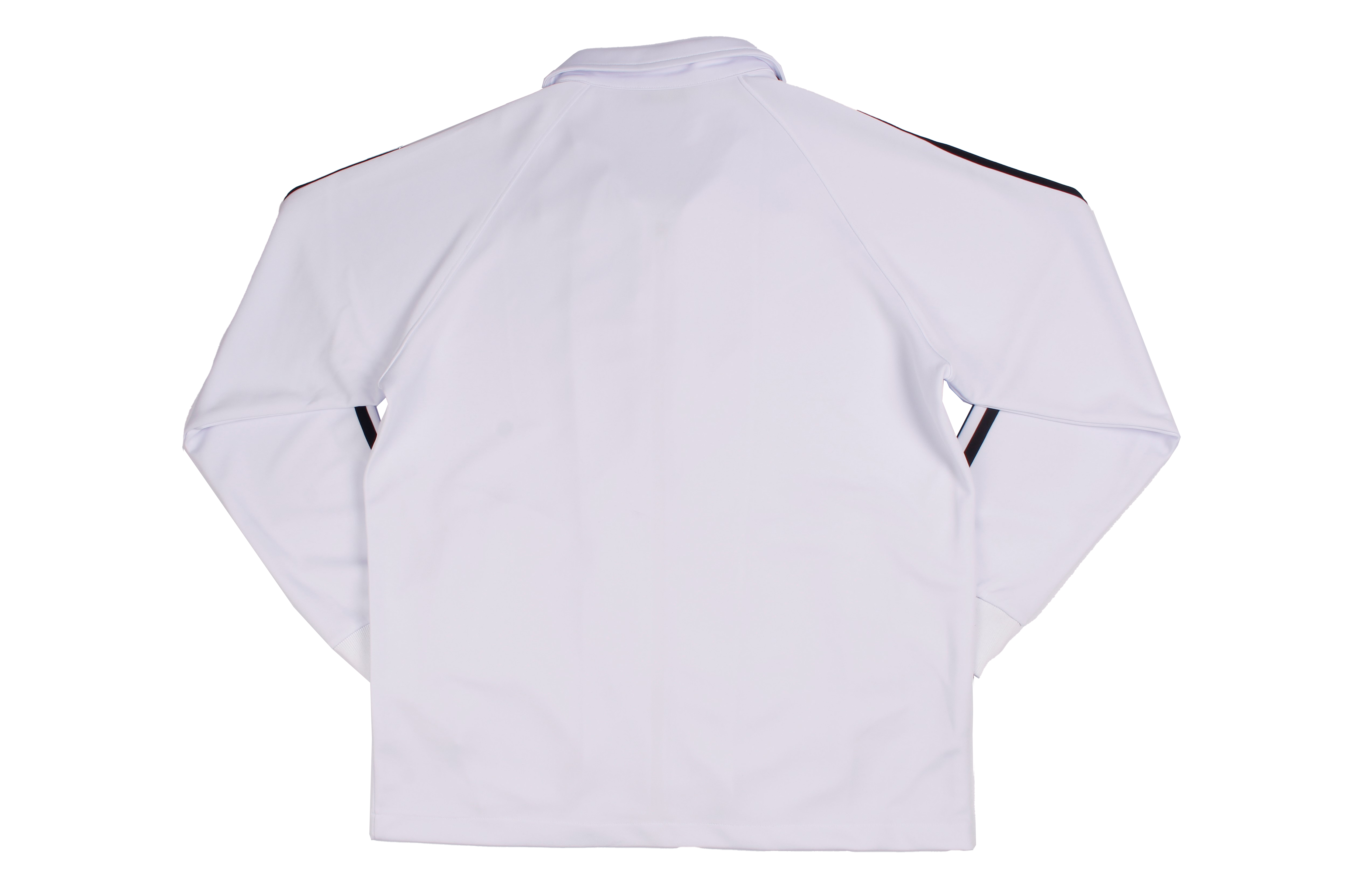 화이트 검정 2선 집업 동복상의