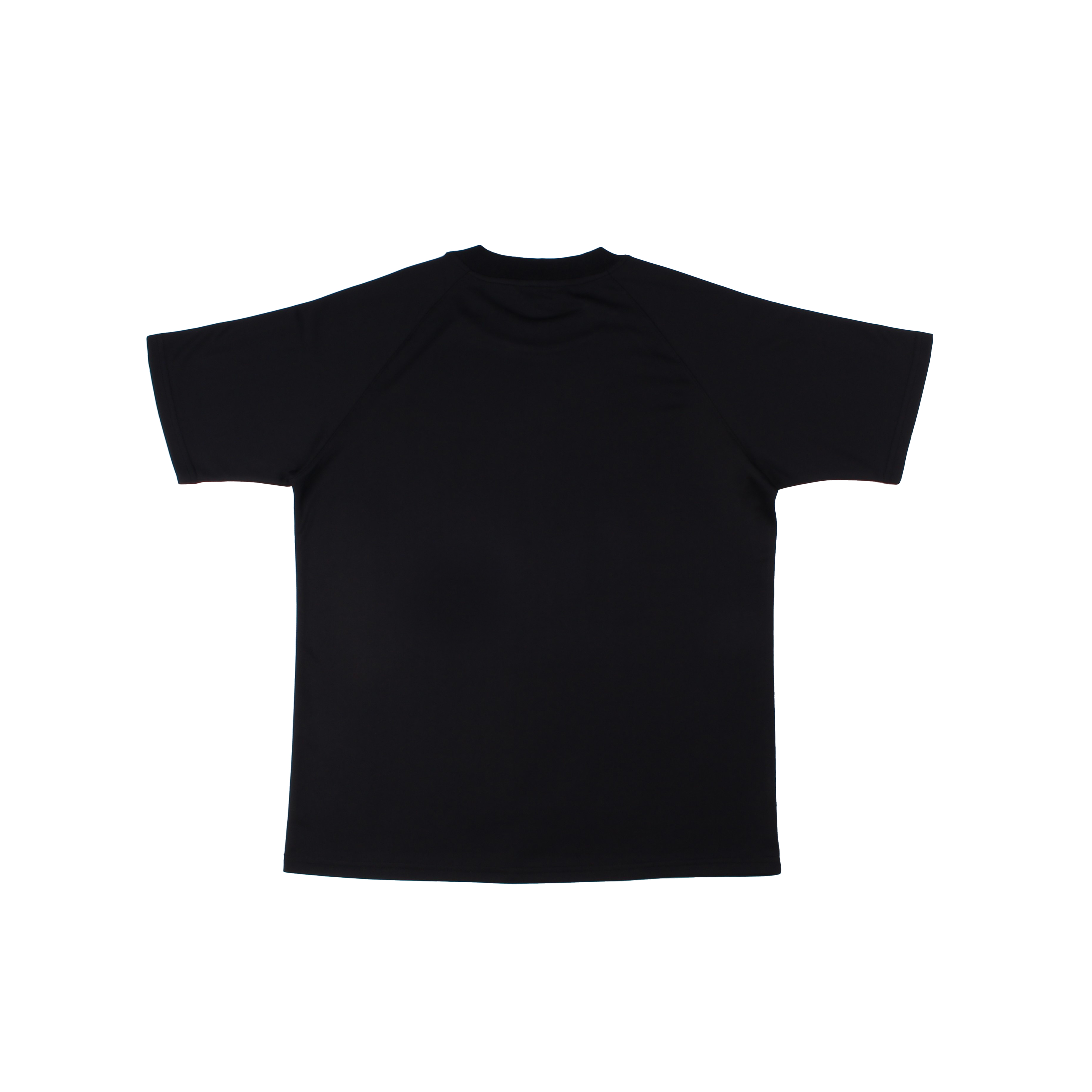 블랙 흰색 2선 반팔티셔츠