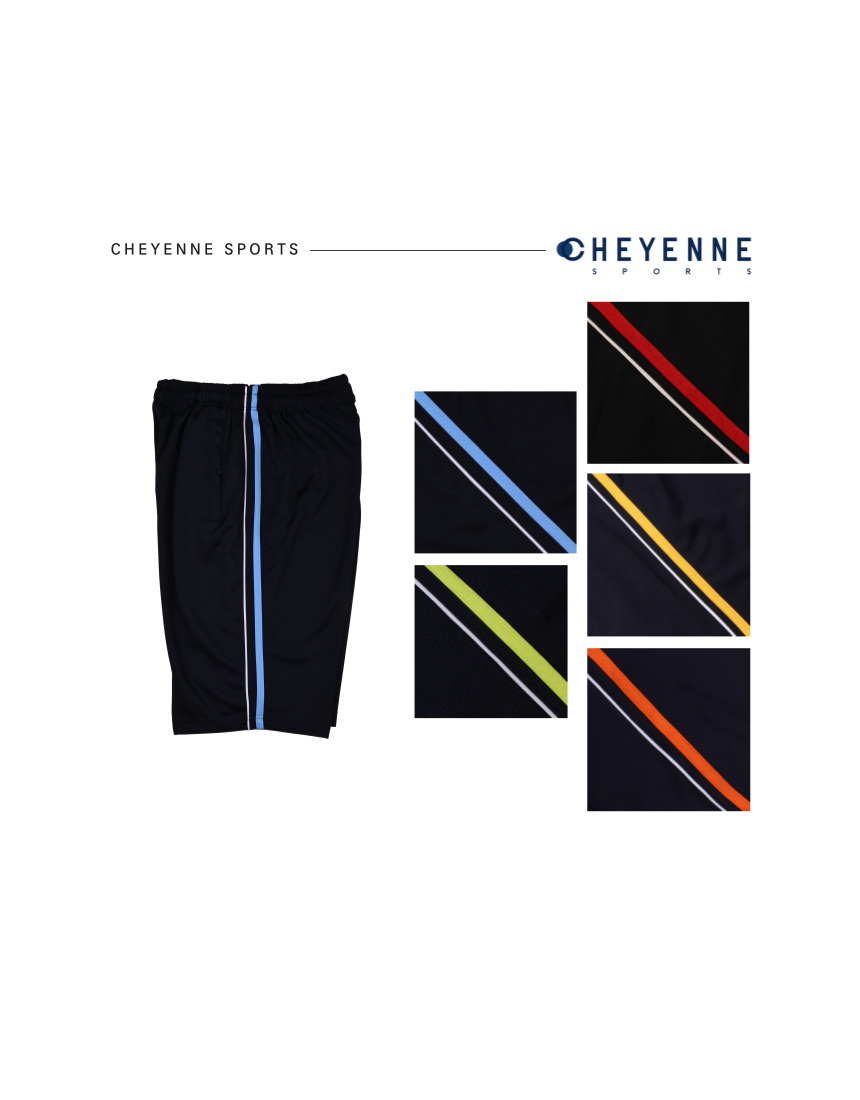 네이비 화이트 원앤원 반바지