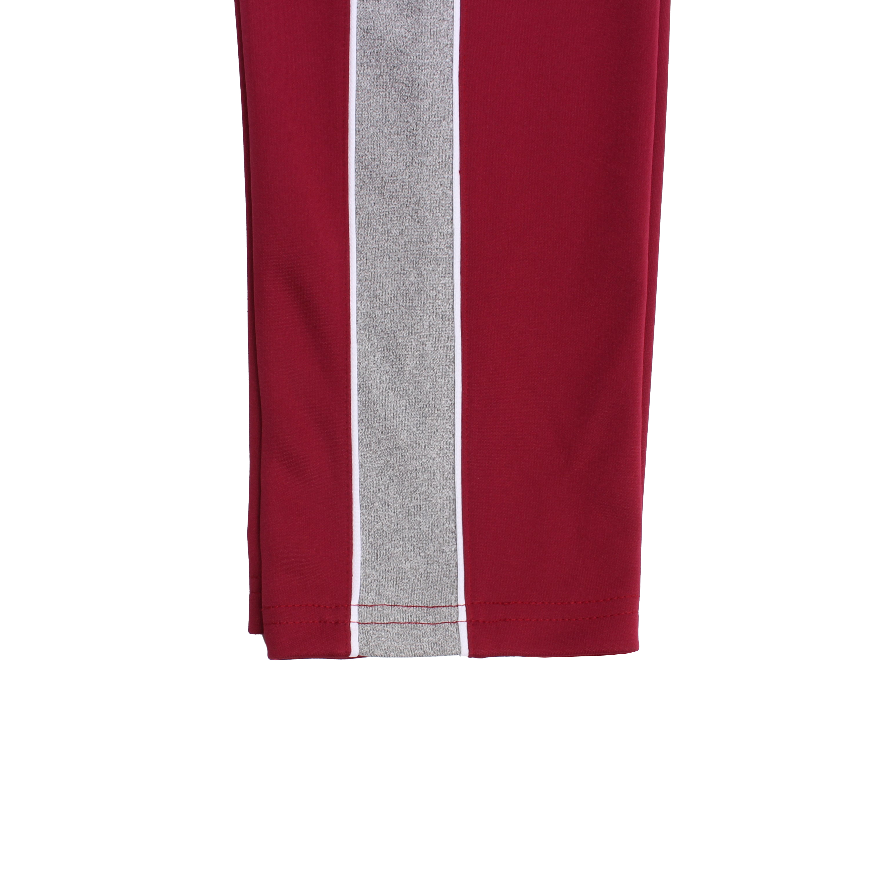 자주 멜란지(양옆흰선) 5.0와이드선 바지