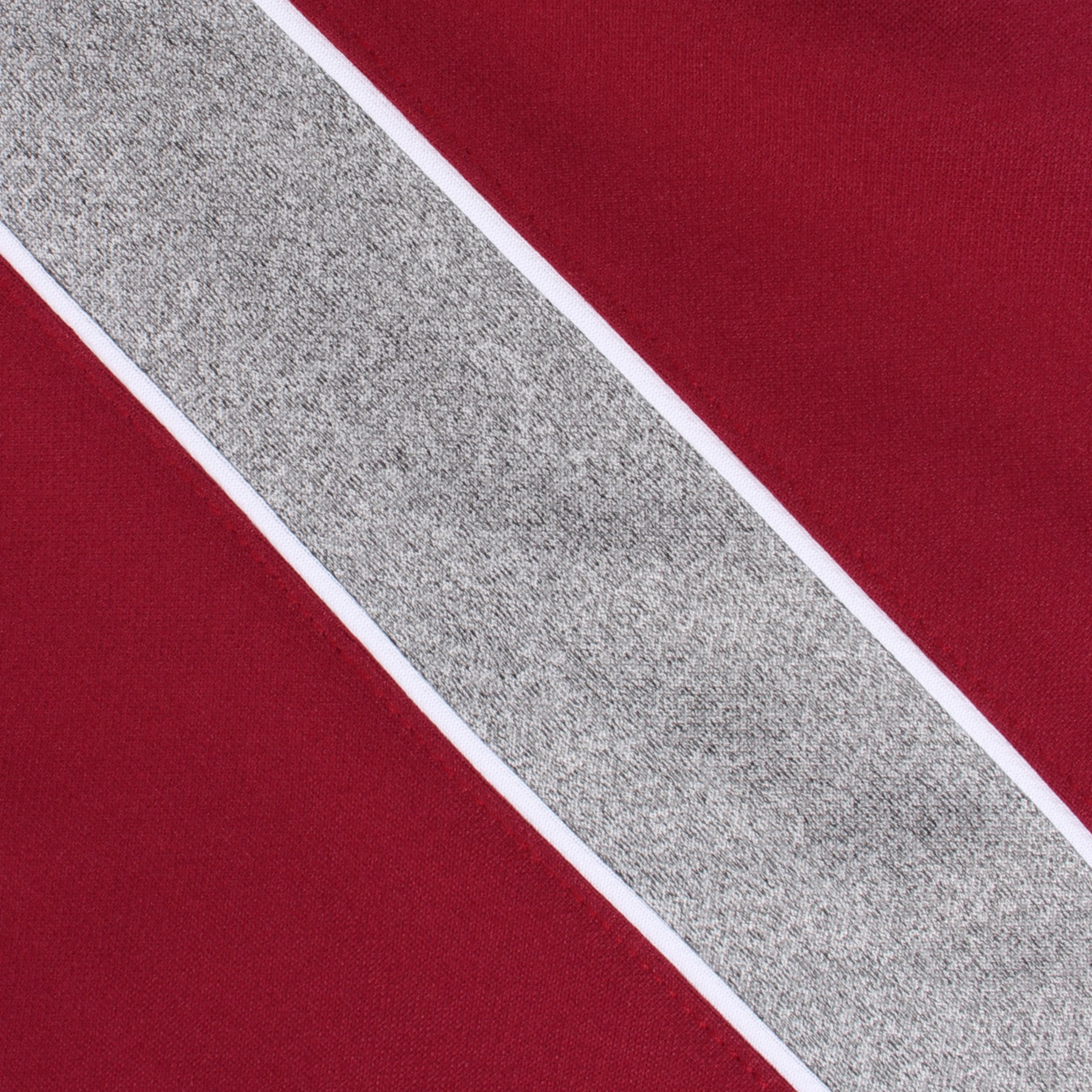 자주 멜란지(양옆흰선) 5.0와이드선 바지