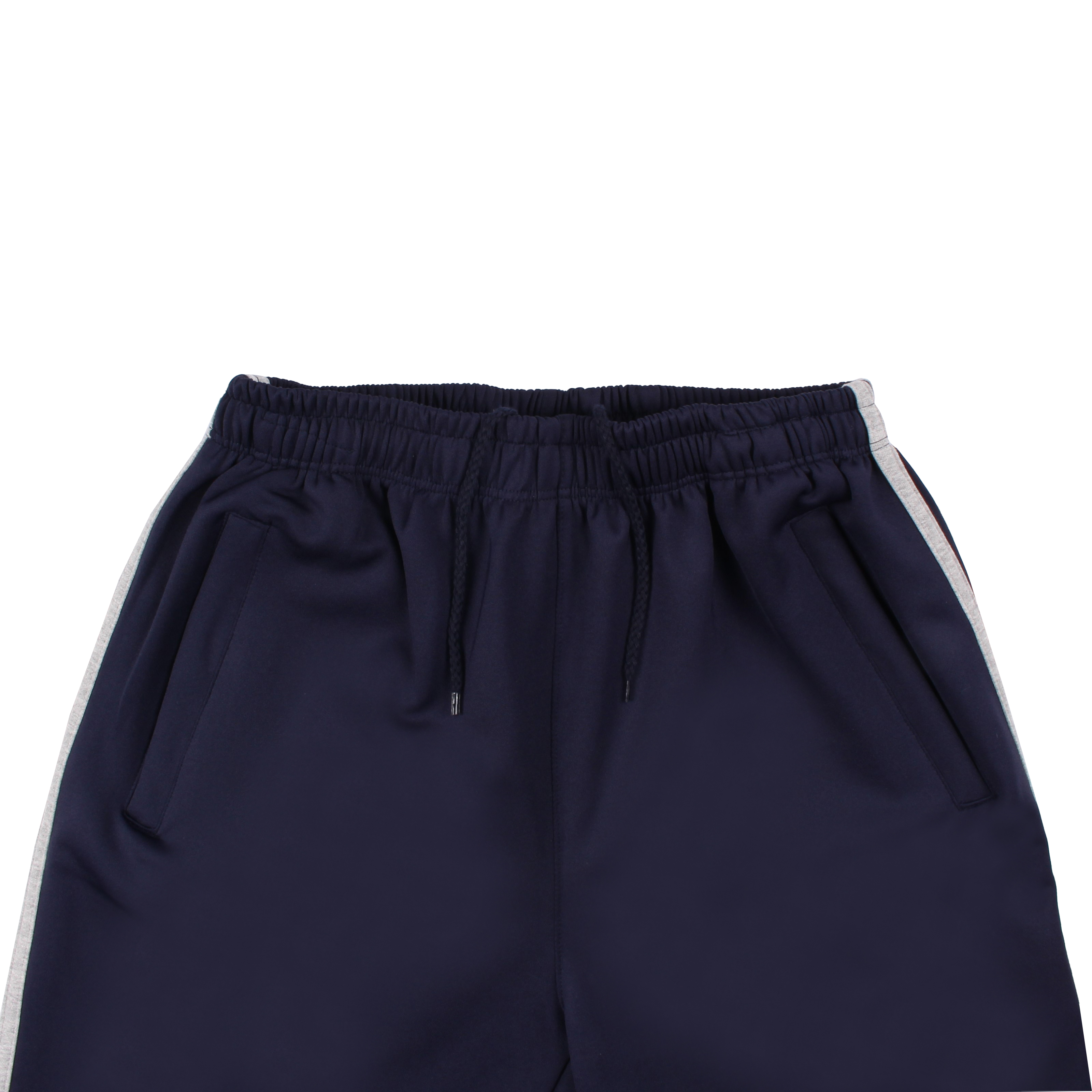 멜란지 네이비 2선 반집업 동복세트