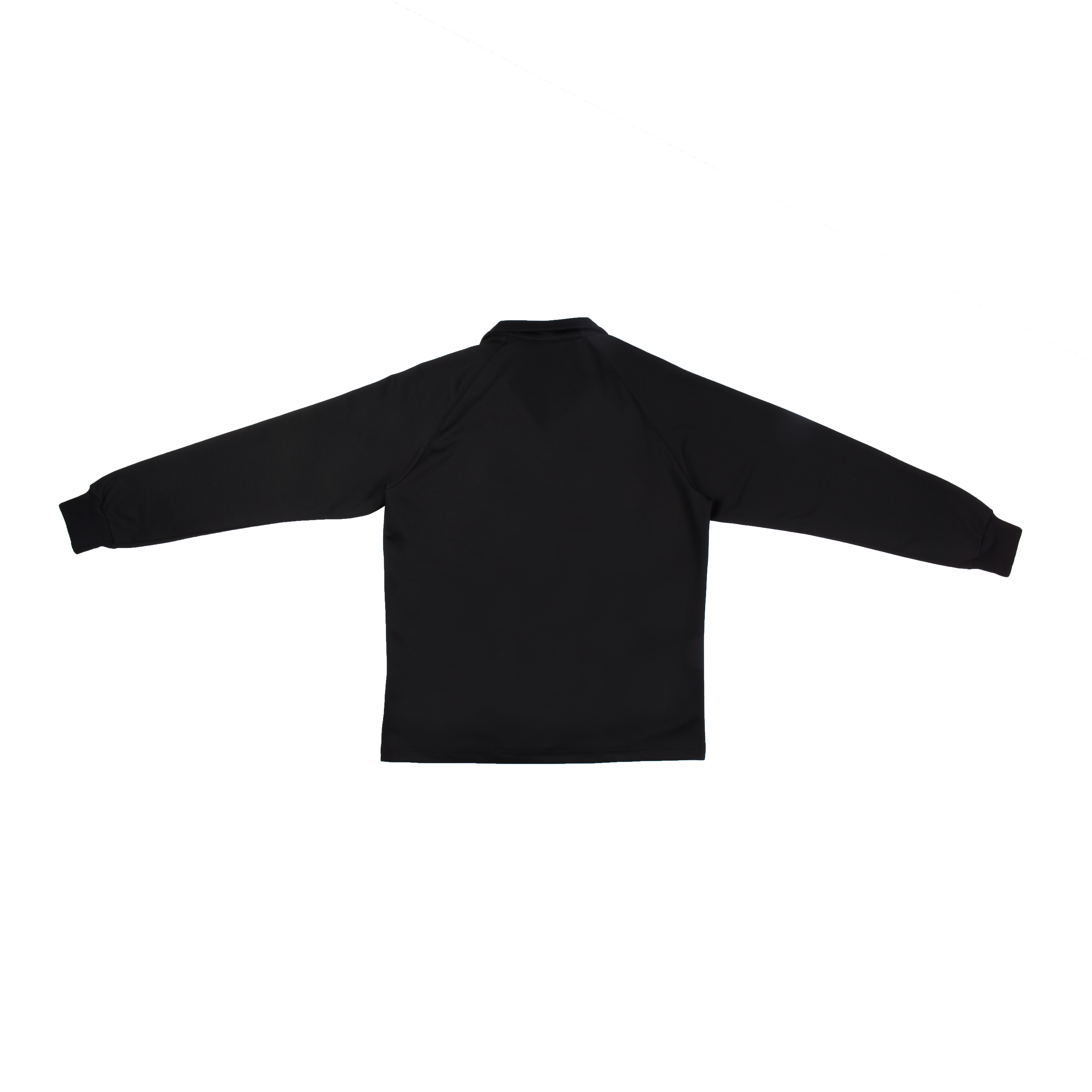 블랙 흰색 2선 집업 동복상의