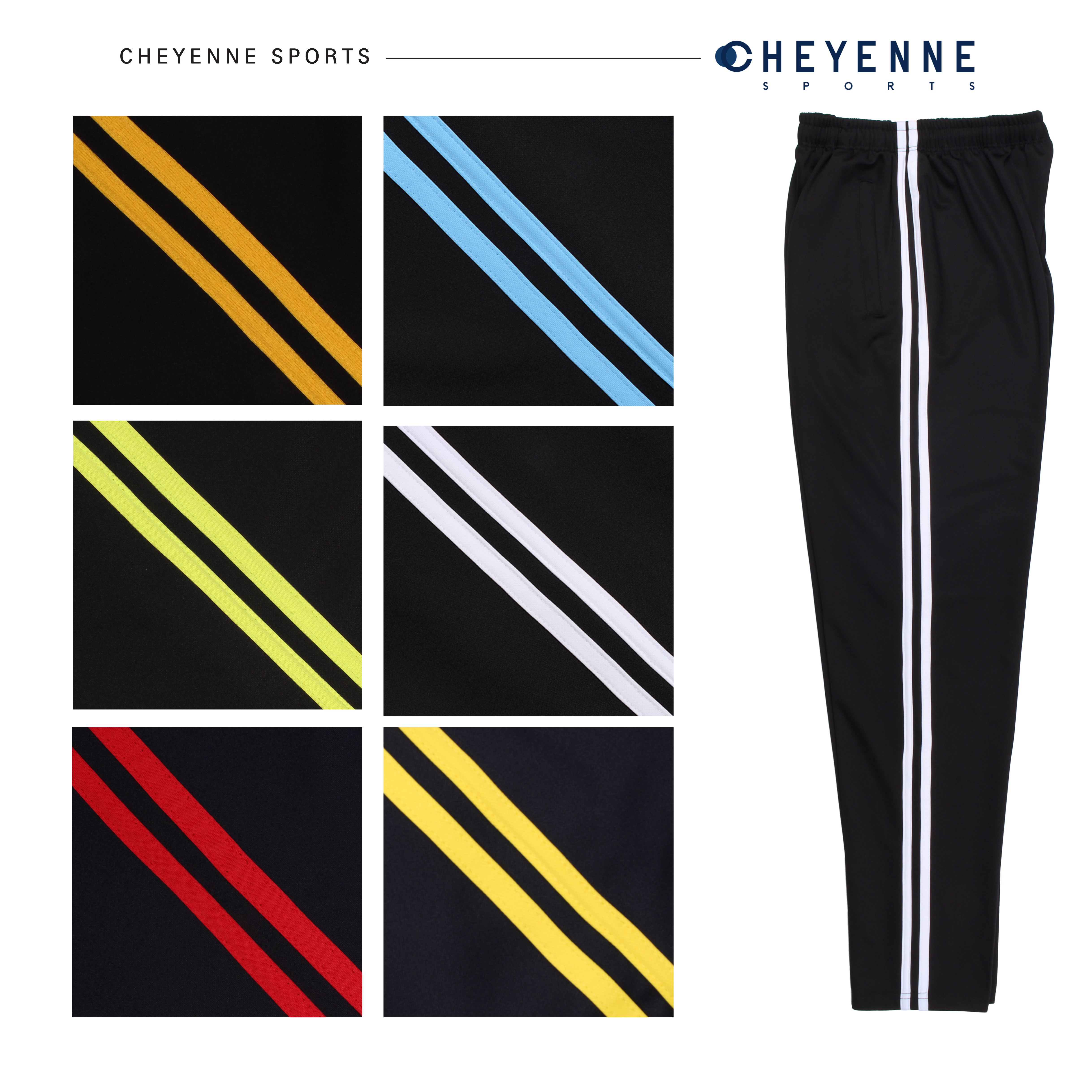 [기모] 블랙바탕 2선 기모바지