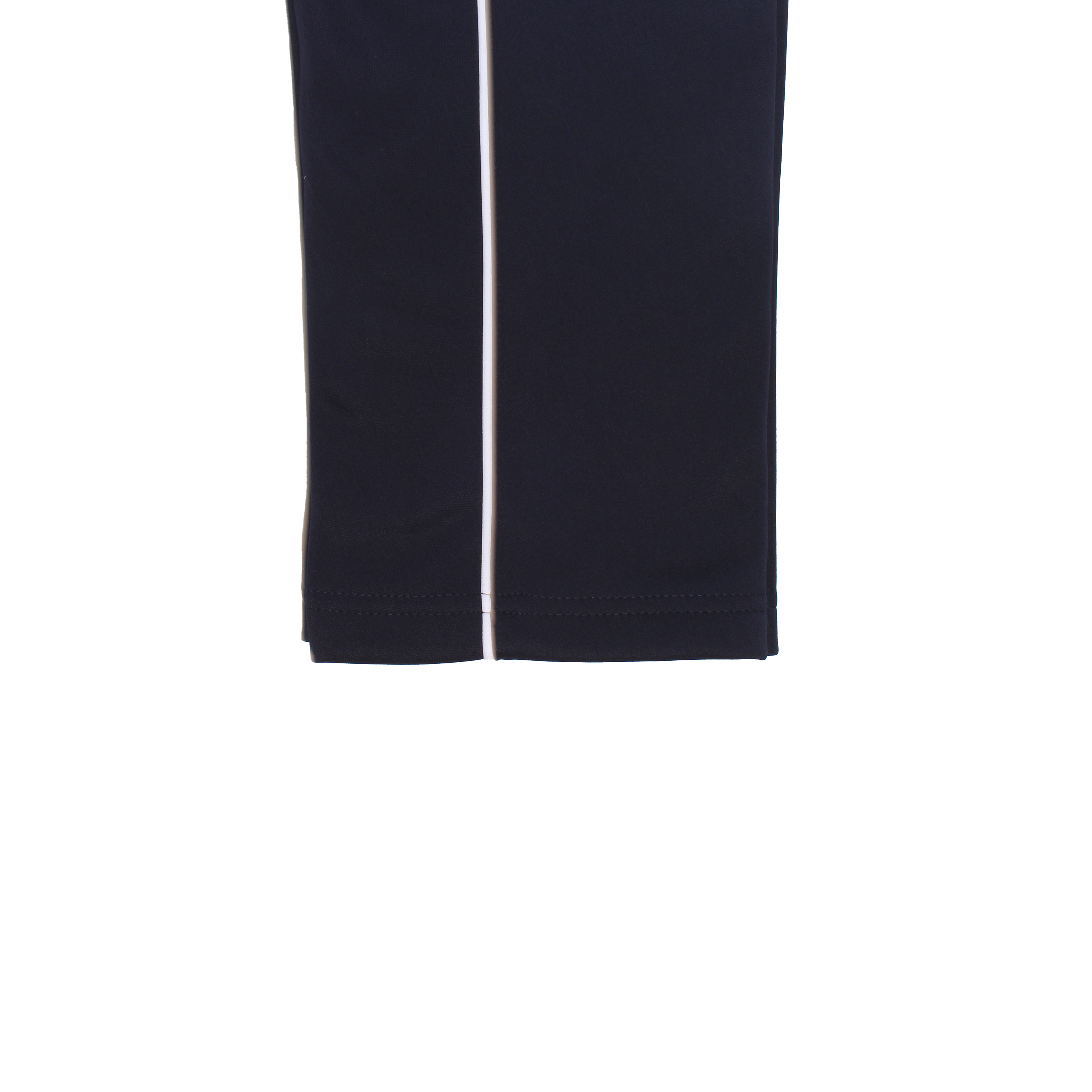 [기모] 네이비 화이트 하프 기모바지