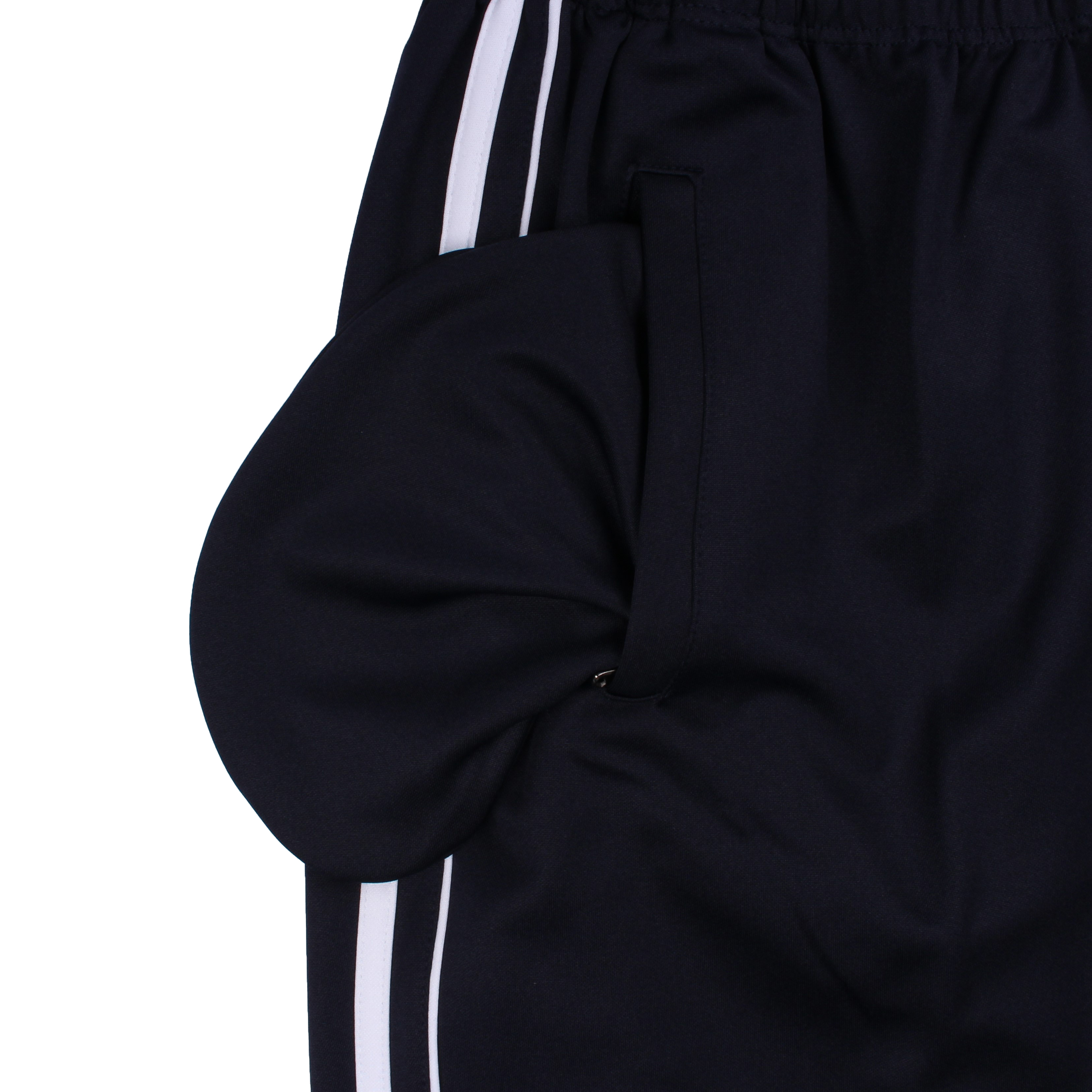 [기모] 네이비바탕 원앤원 기모바지