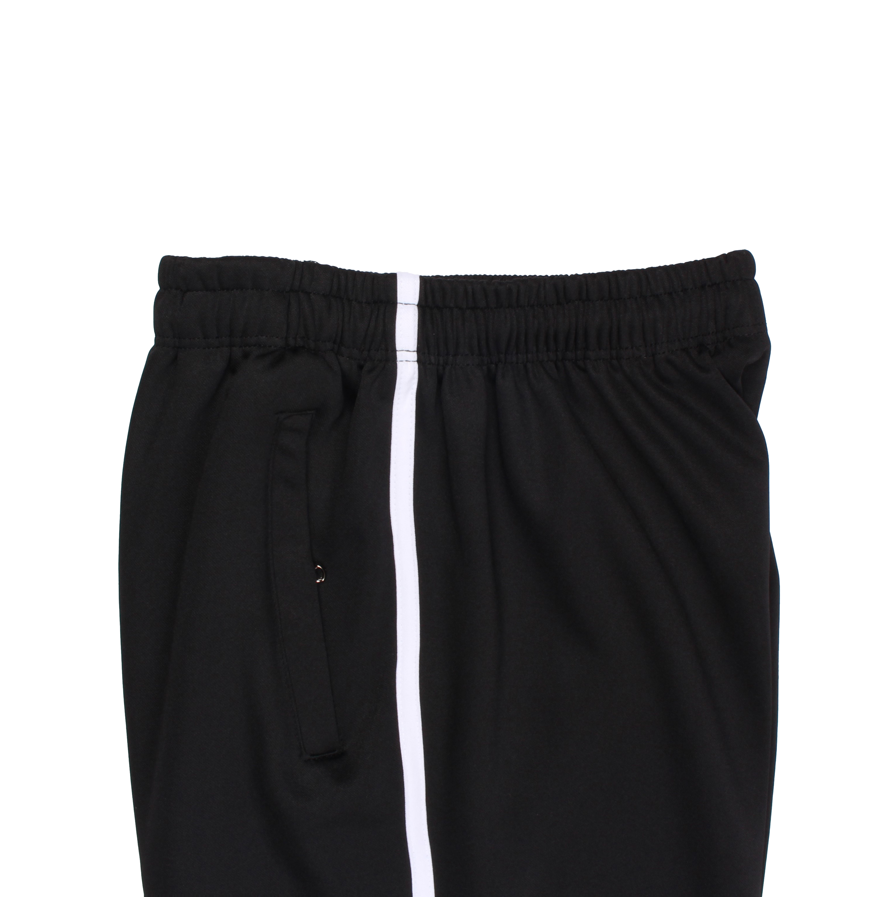 블랙 화이트 원라인 바지