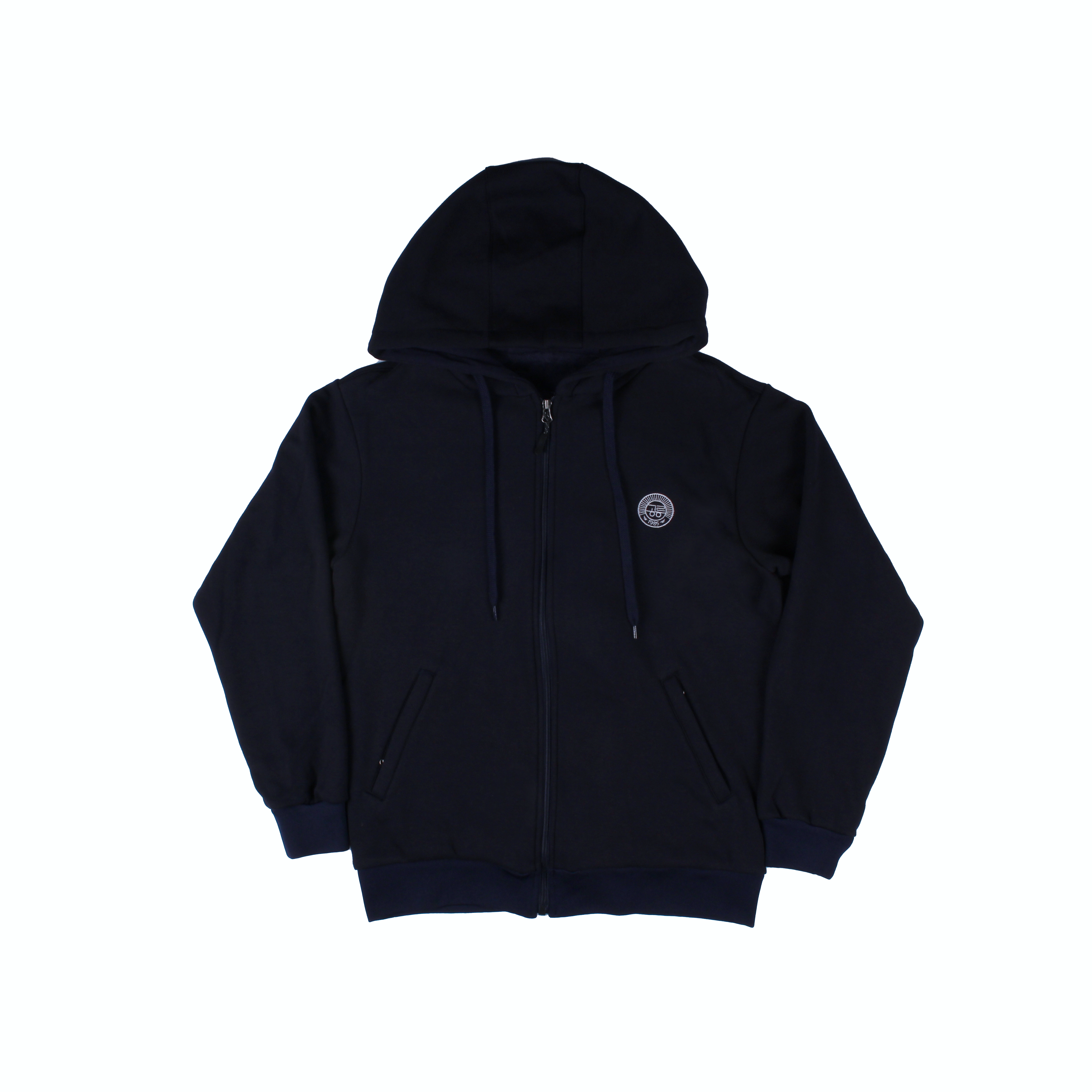 공릉중 네이비 기모 후드집업