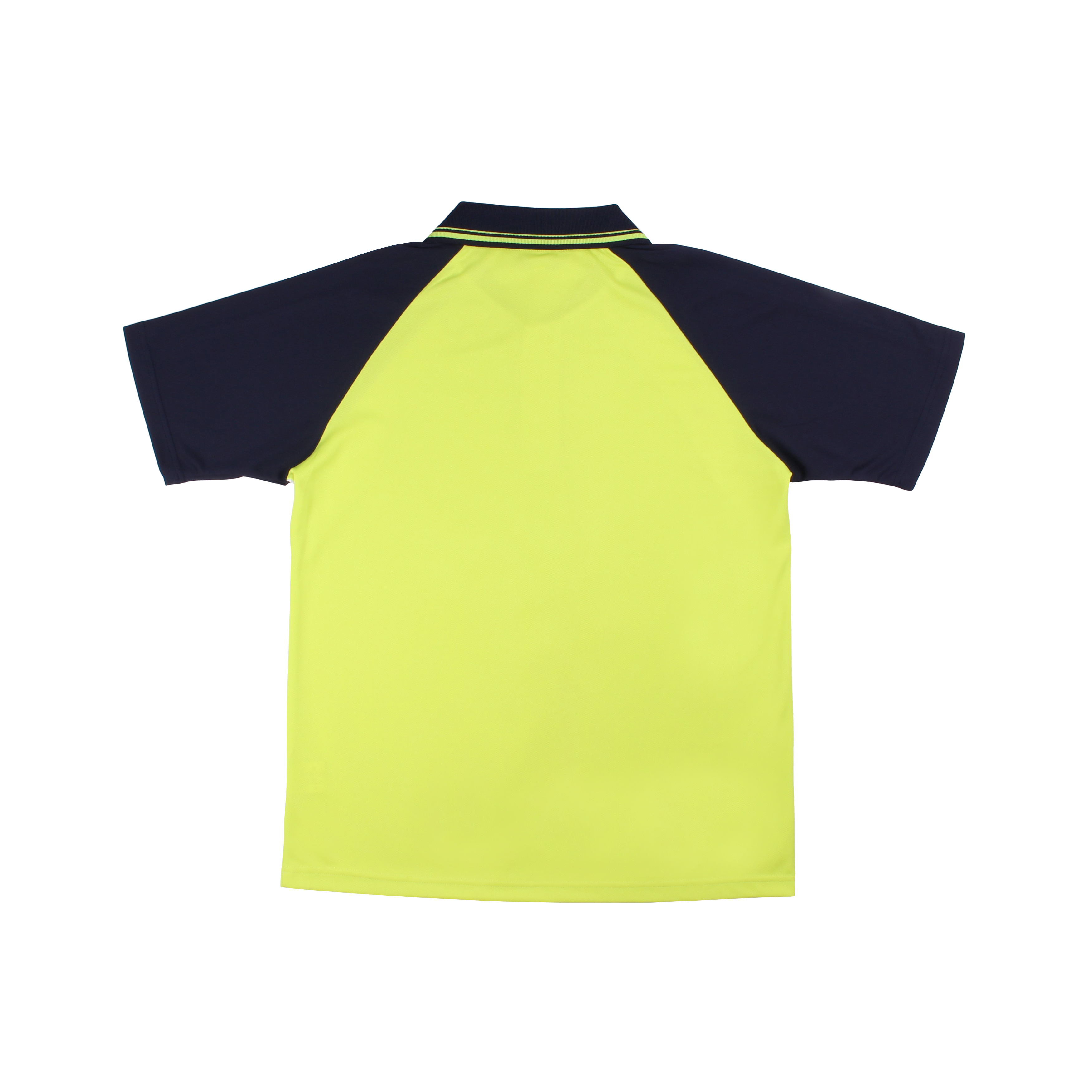 연두 네이비 윙 화이트 원앤원 카라 반팔티셔츠