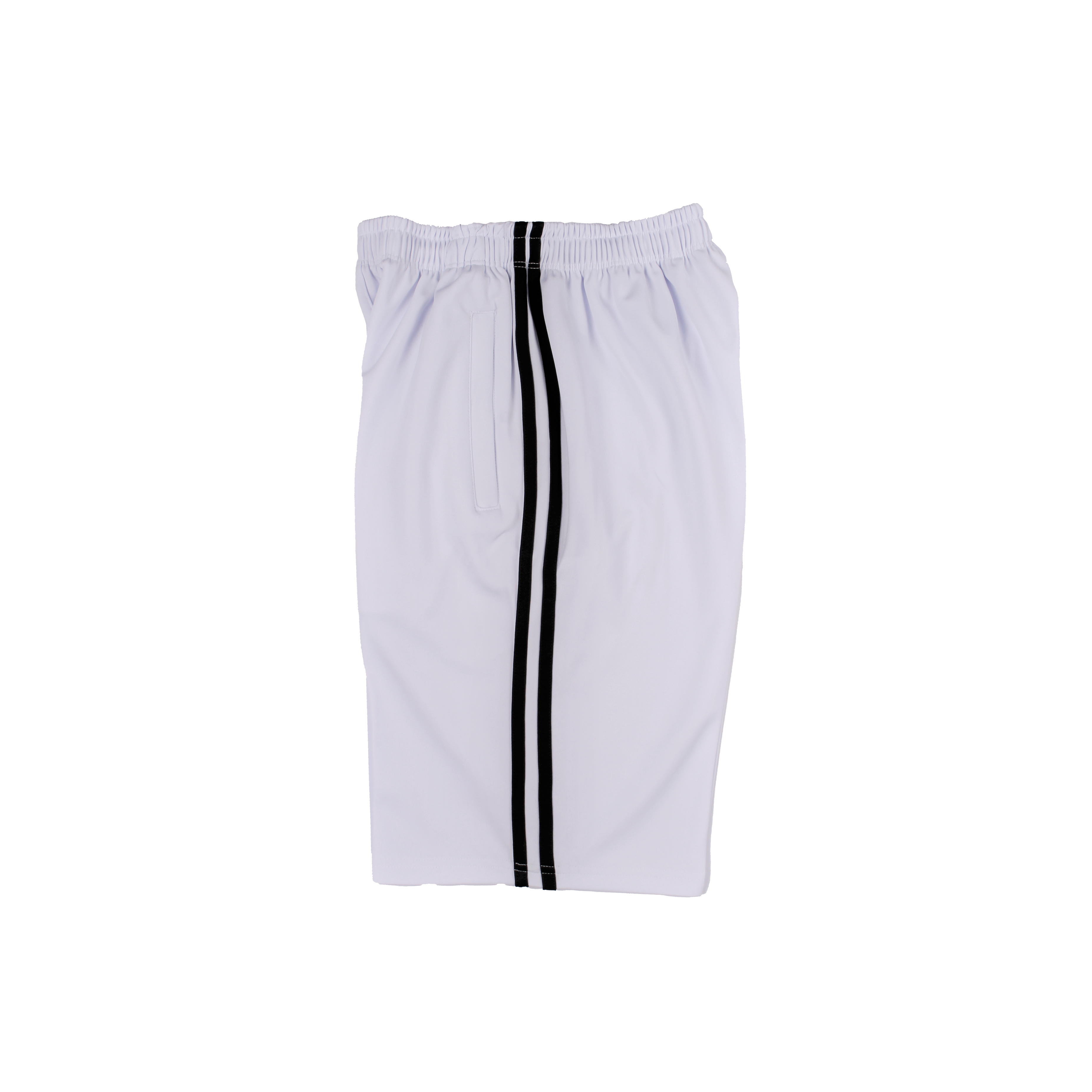 화이트 검정2선 반바지