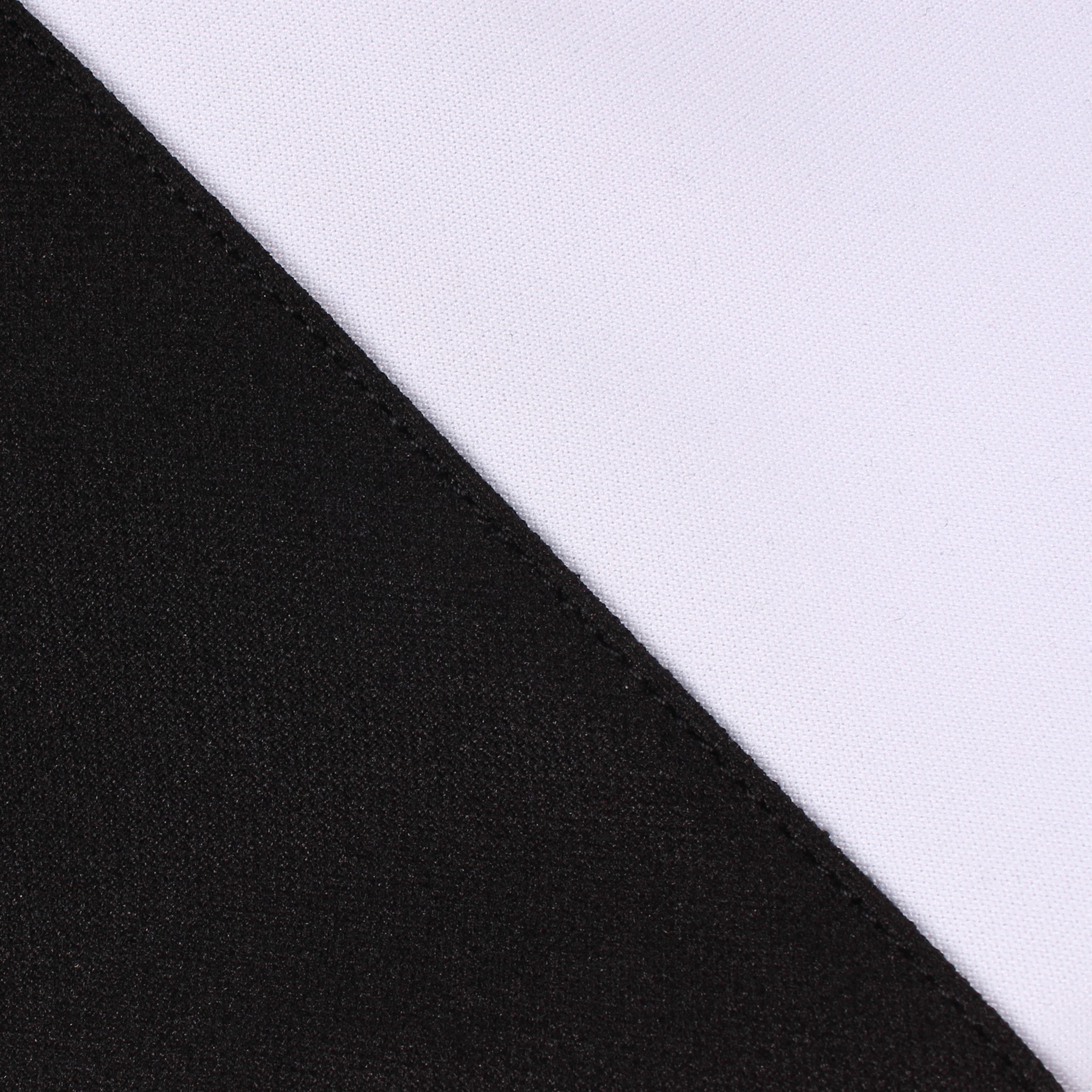 블랙 화이트링 바지