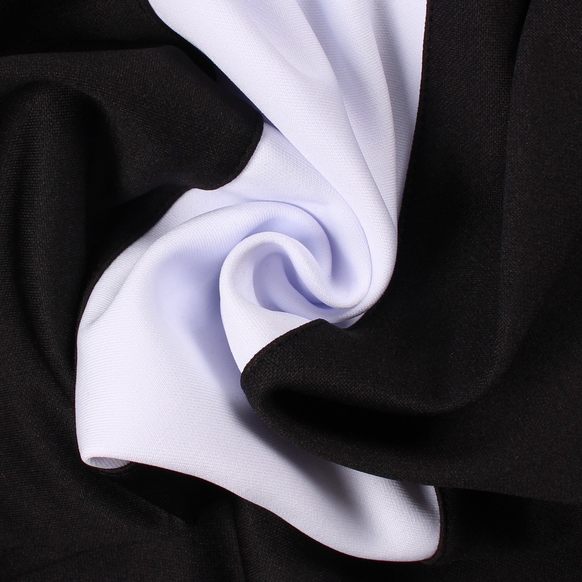 블랙 화이트링 바지