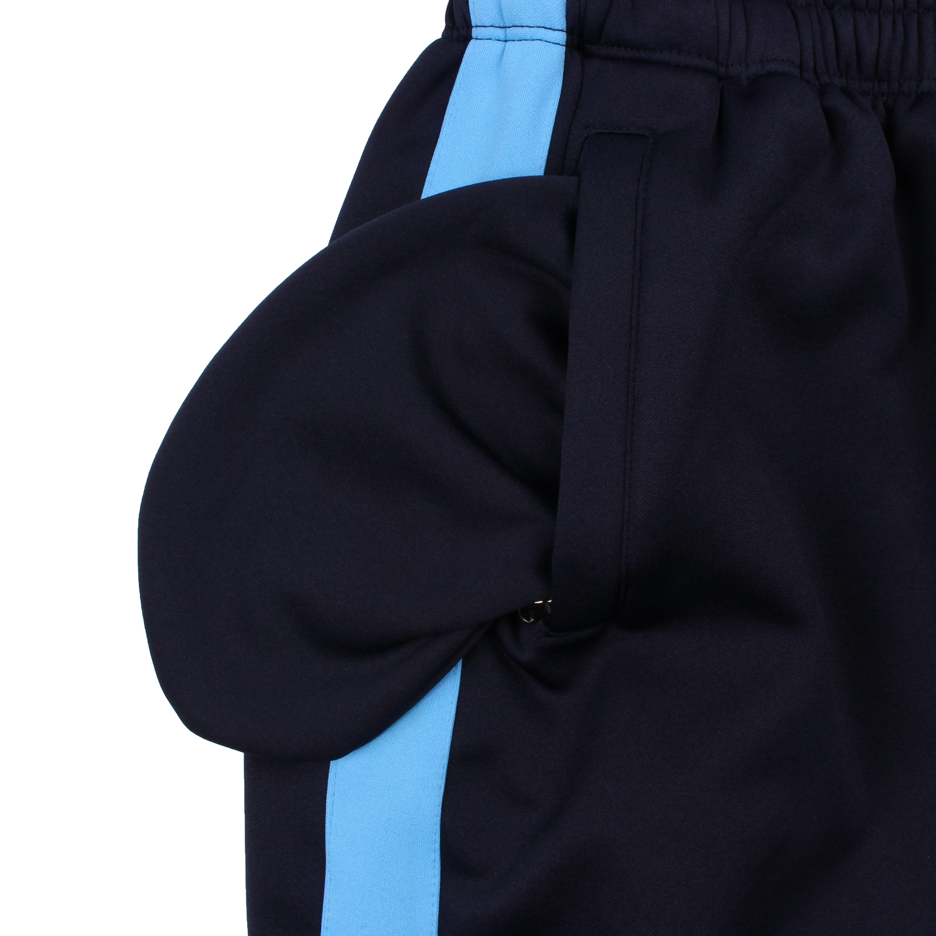 [기모] 백운중 체육복 기모바지 (네이비 소라 와이드선)