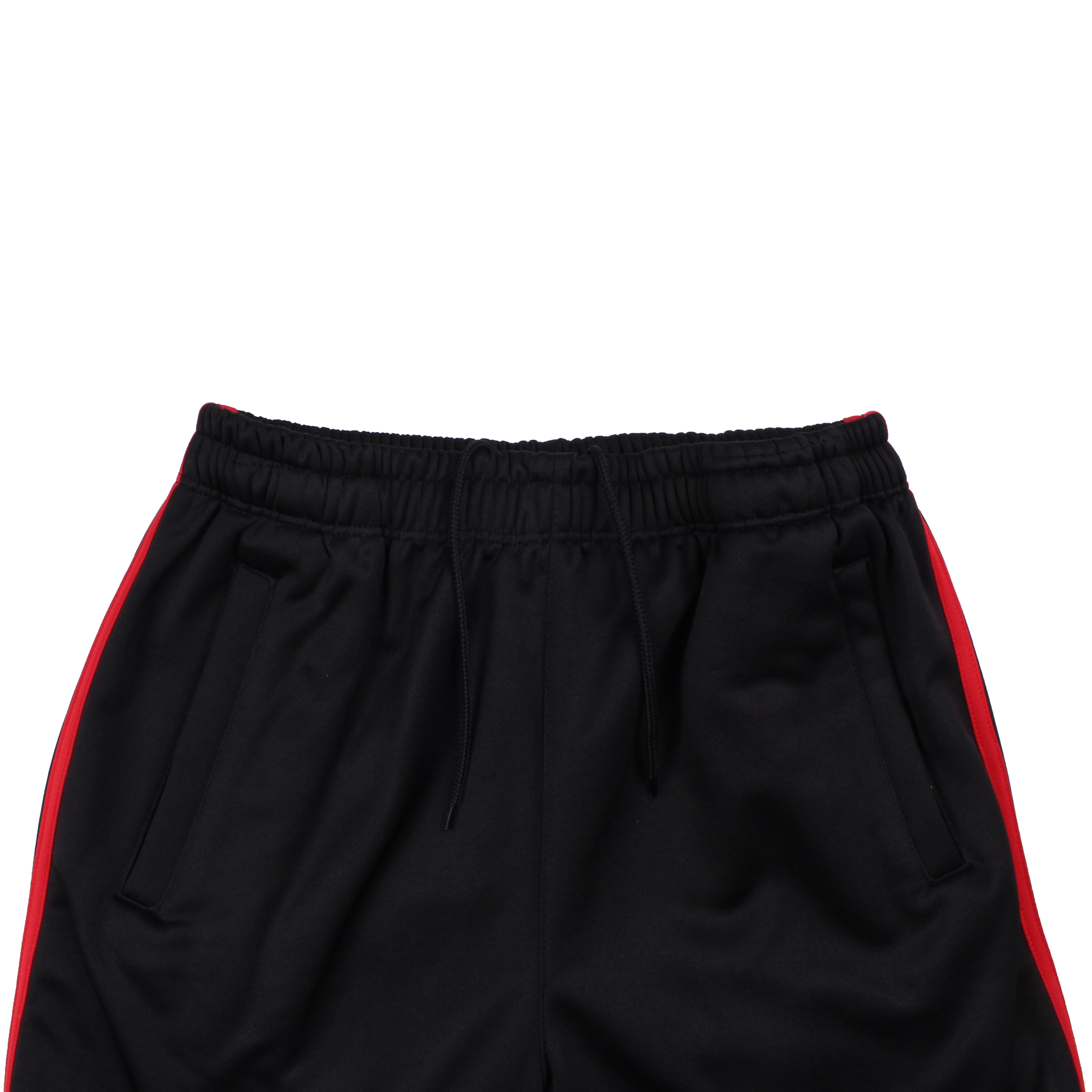 [기모] 블랙 빨강2선 기모바지