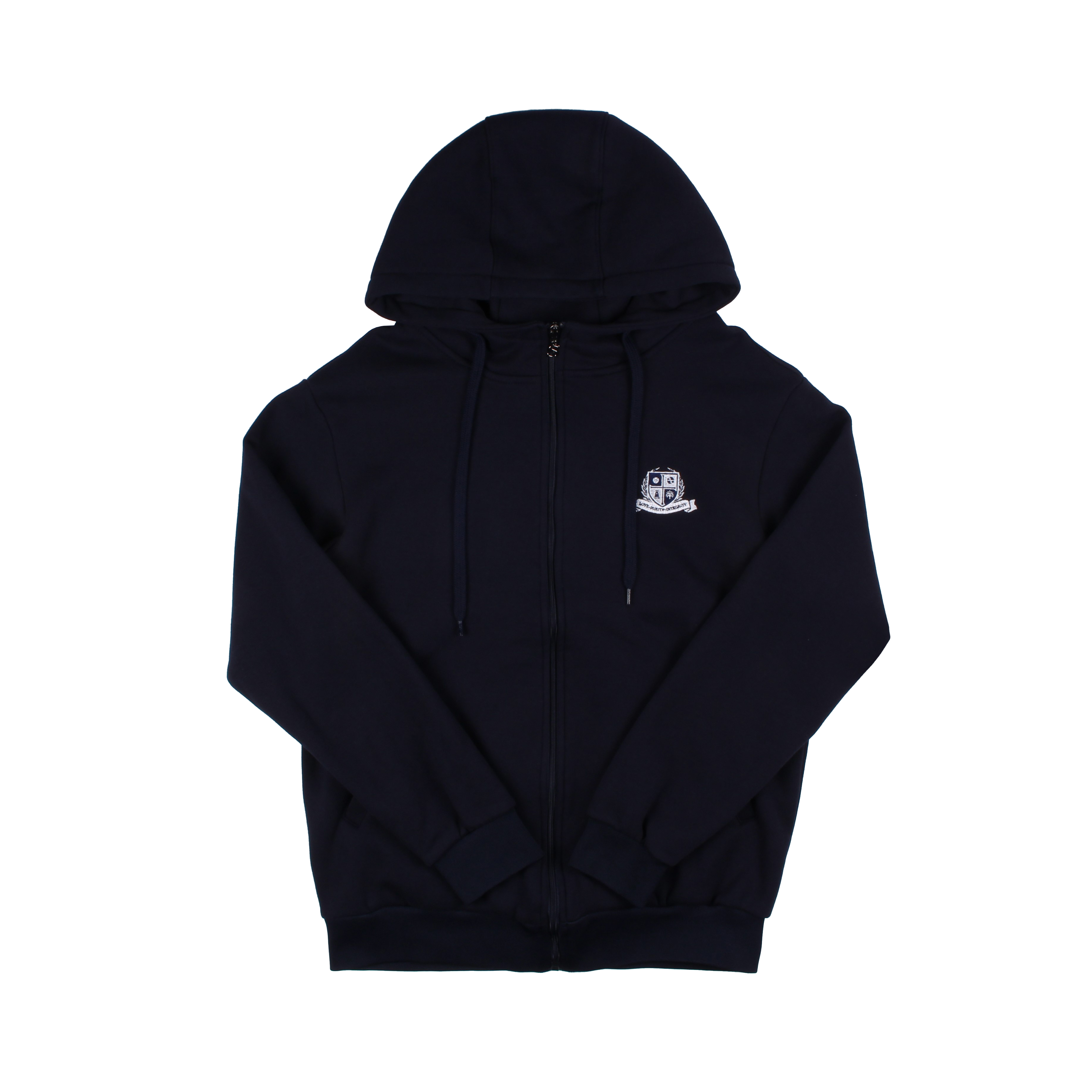 근화여고 네이비 기모 후드집업
