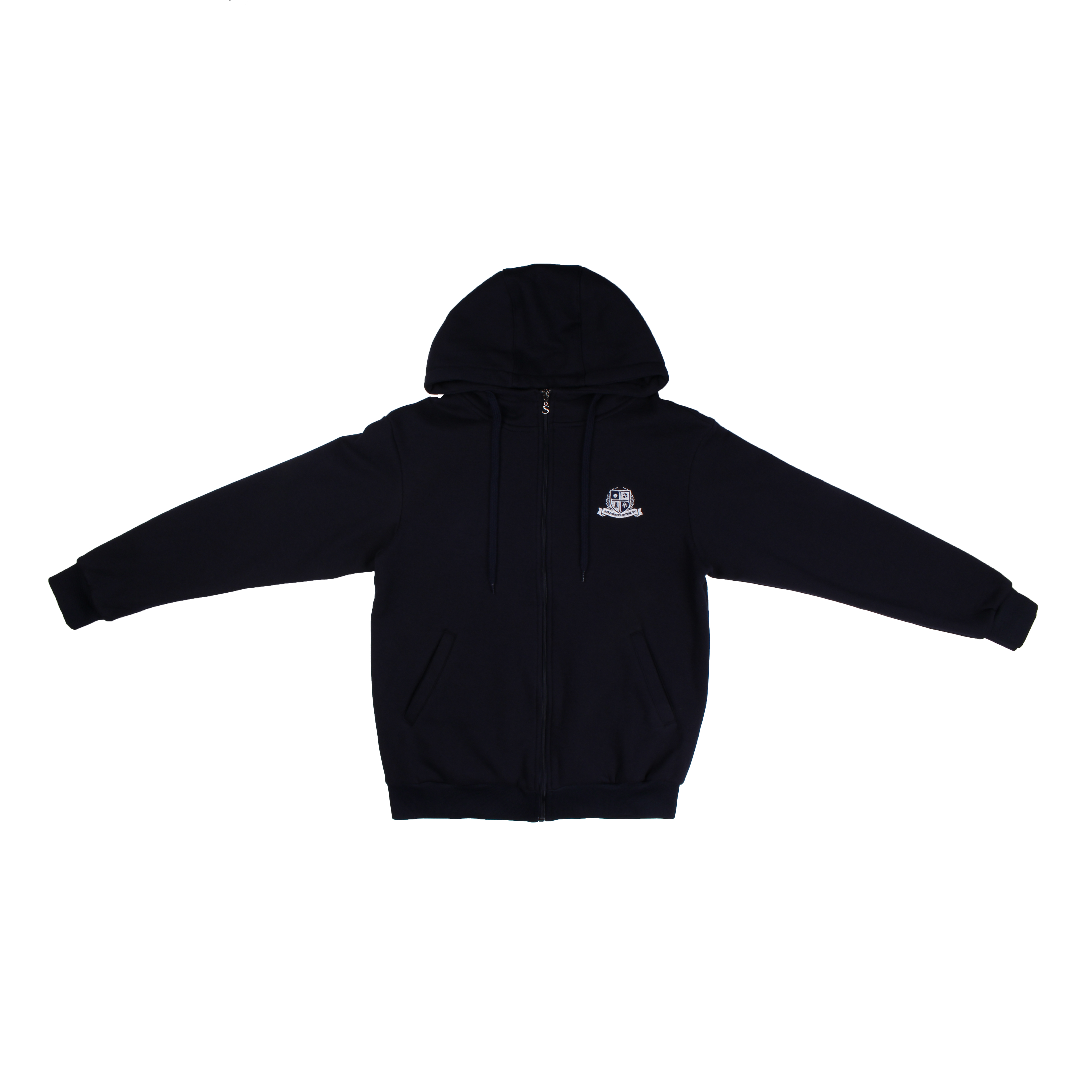 근화여고 네이비 기모 후드집업