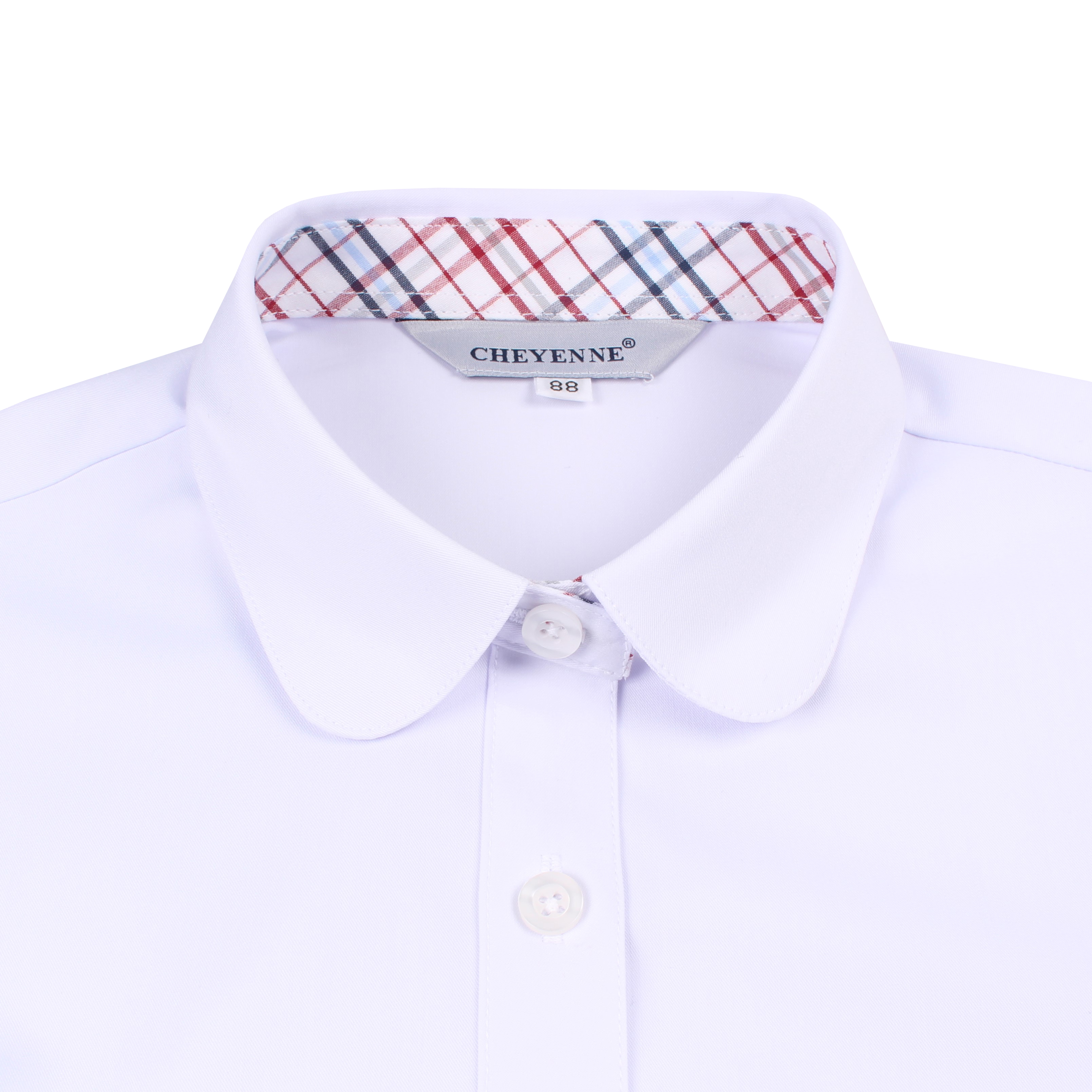 1+1 여학생 교복 블라우스 (화이트)