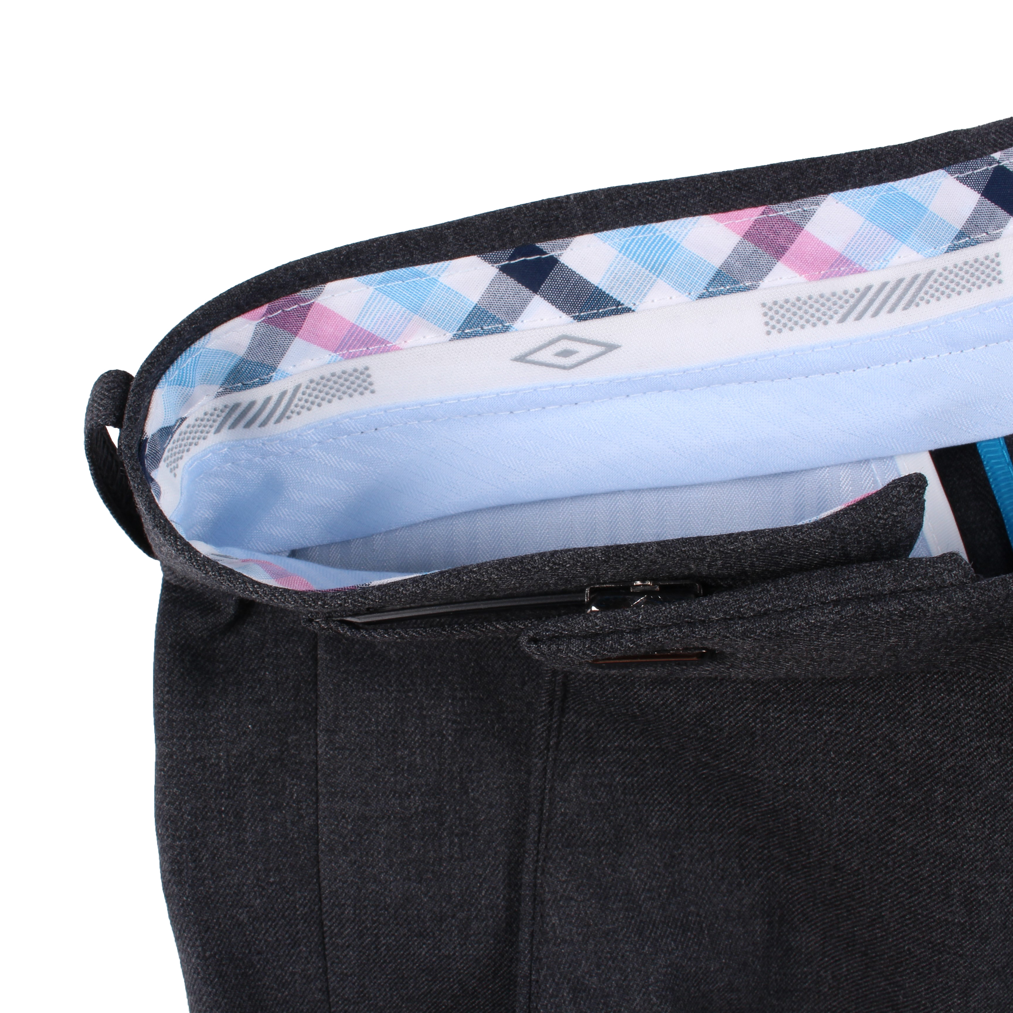 교복 동복 바지 (진한회색, 허리조절기)