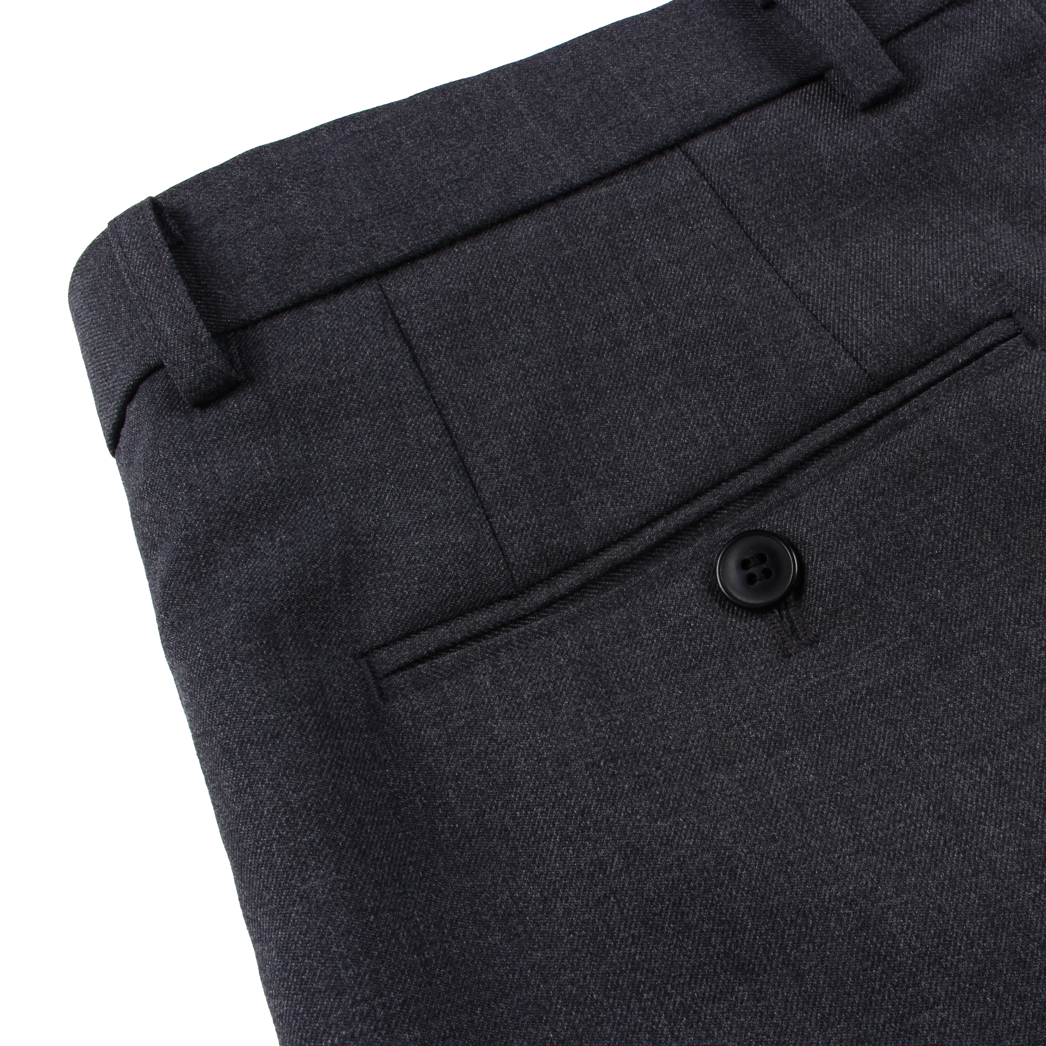 교복 동복 바지 (진한회색, 허리조절기)