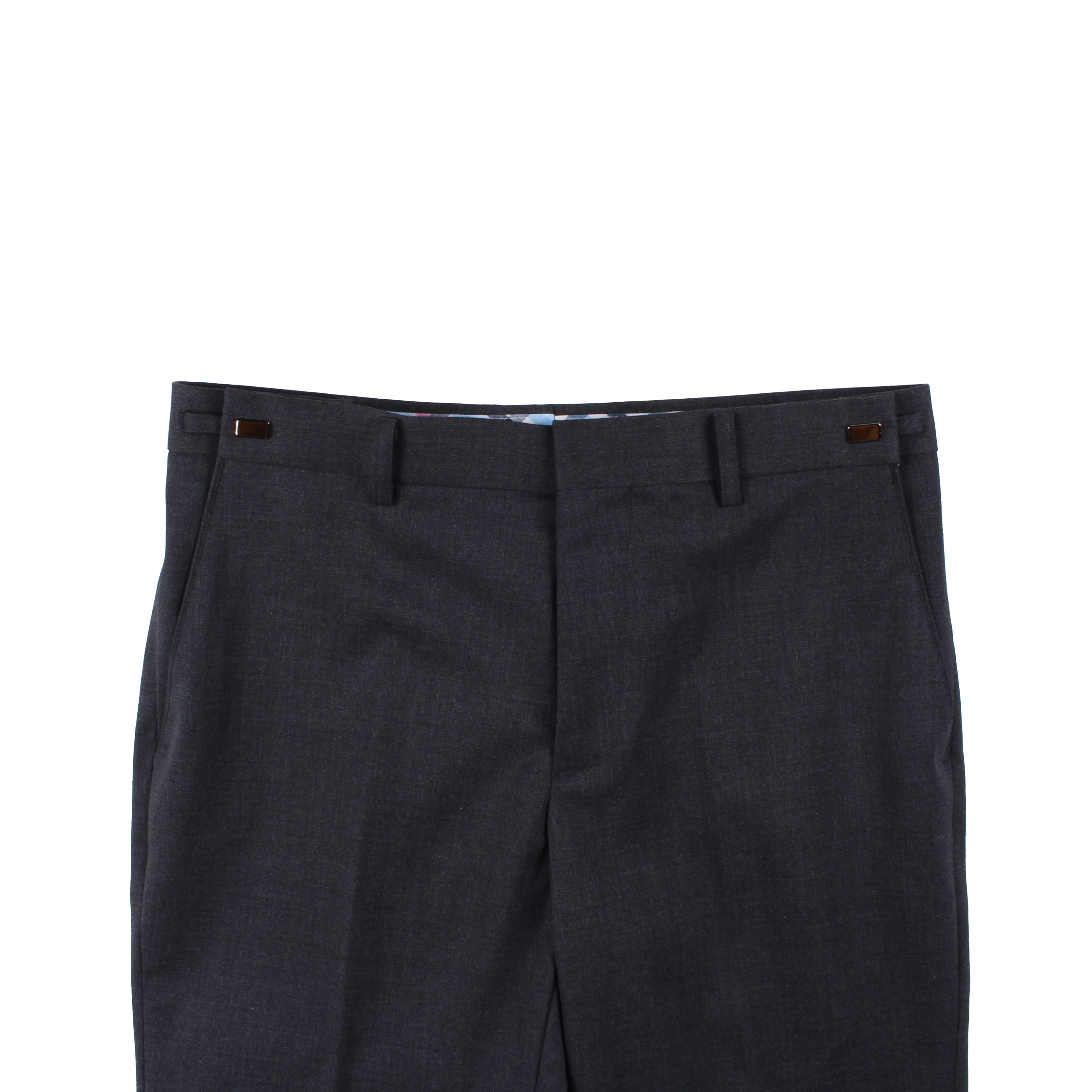 교복 동복 바지 (진한회색, 허리조절기)