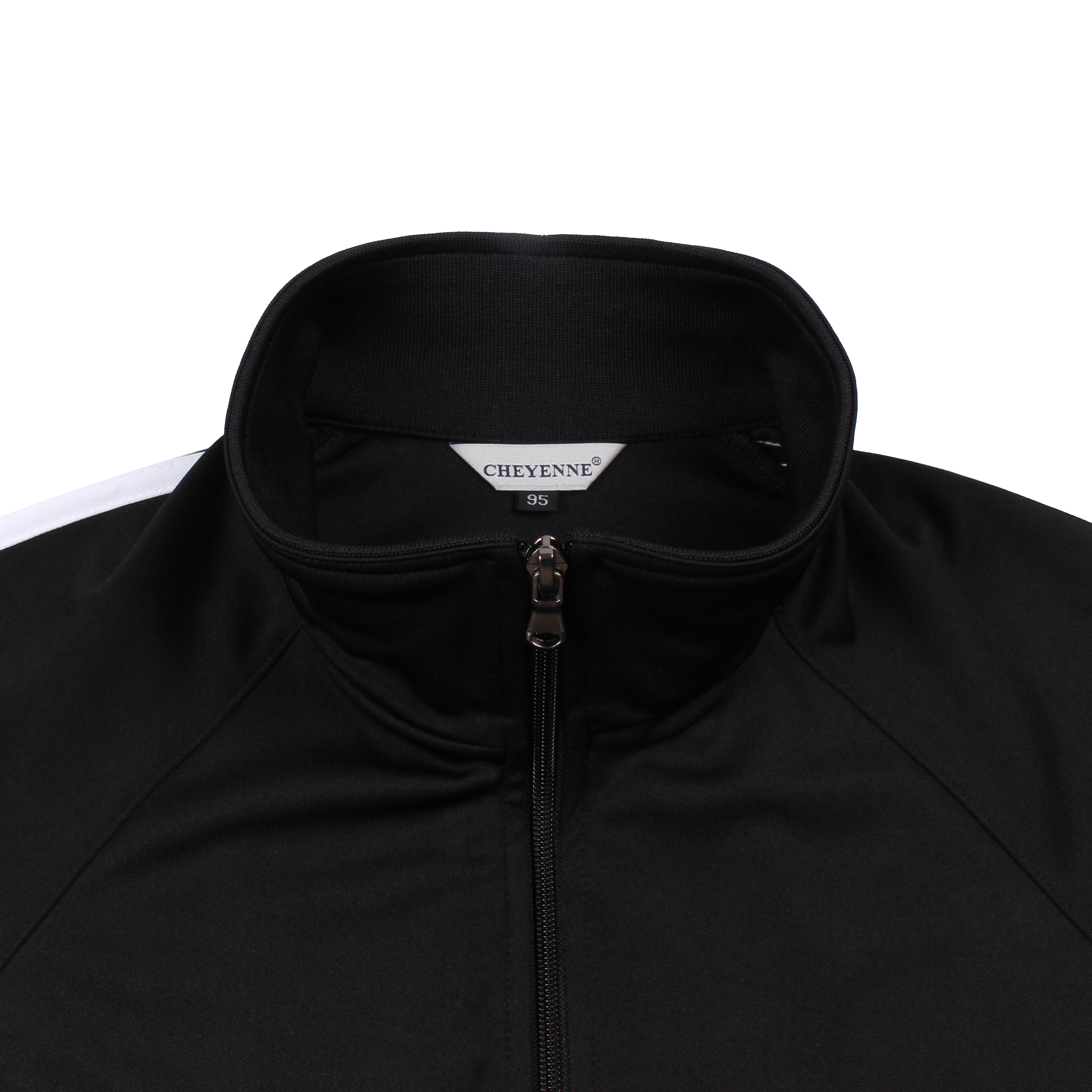 블랙 화이트 원라인 동복세트