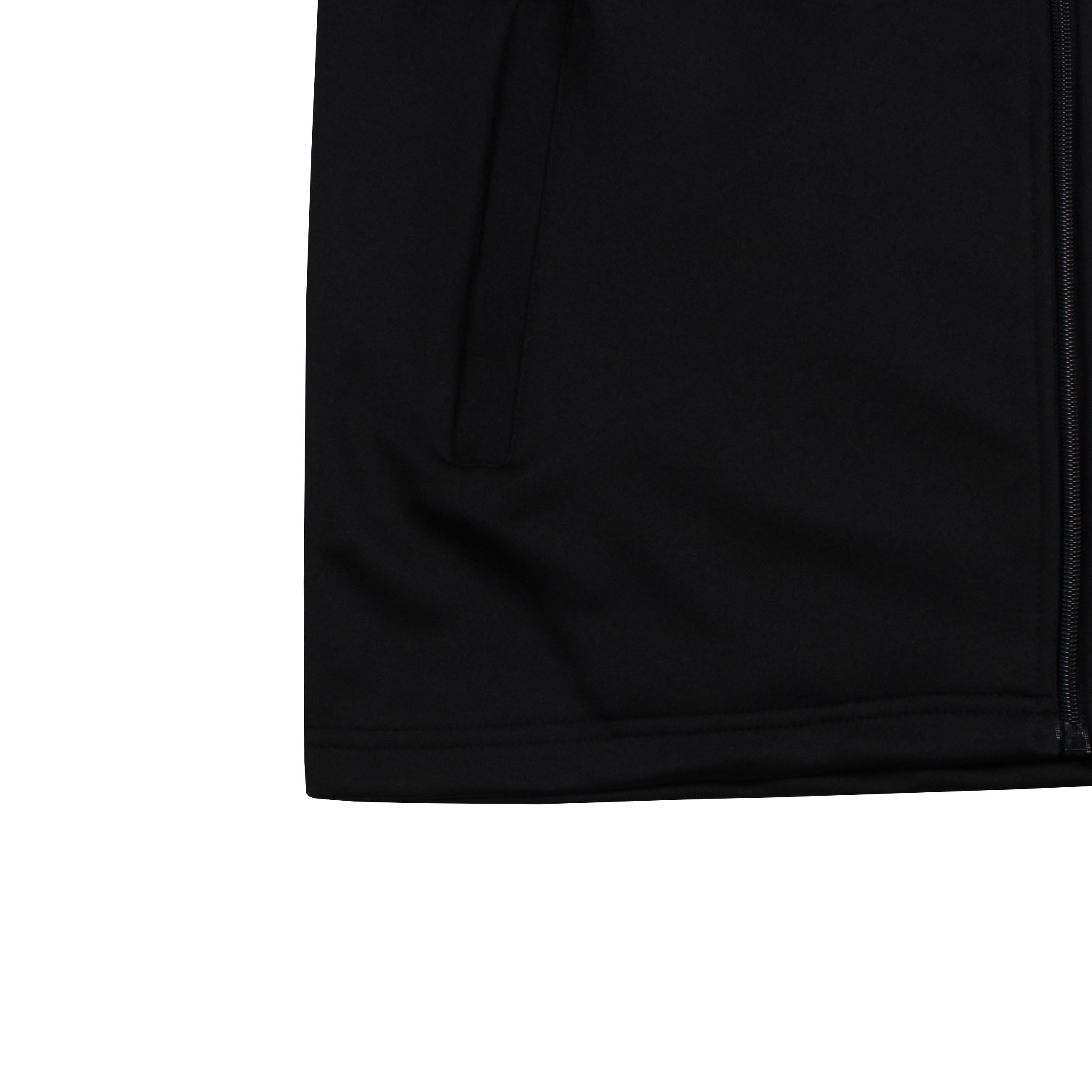 블랙 화이트 원라인 집업 동복상의 학교 긴팔 트레이닝복