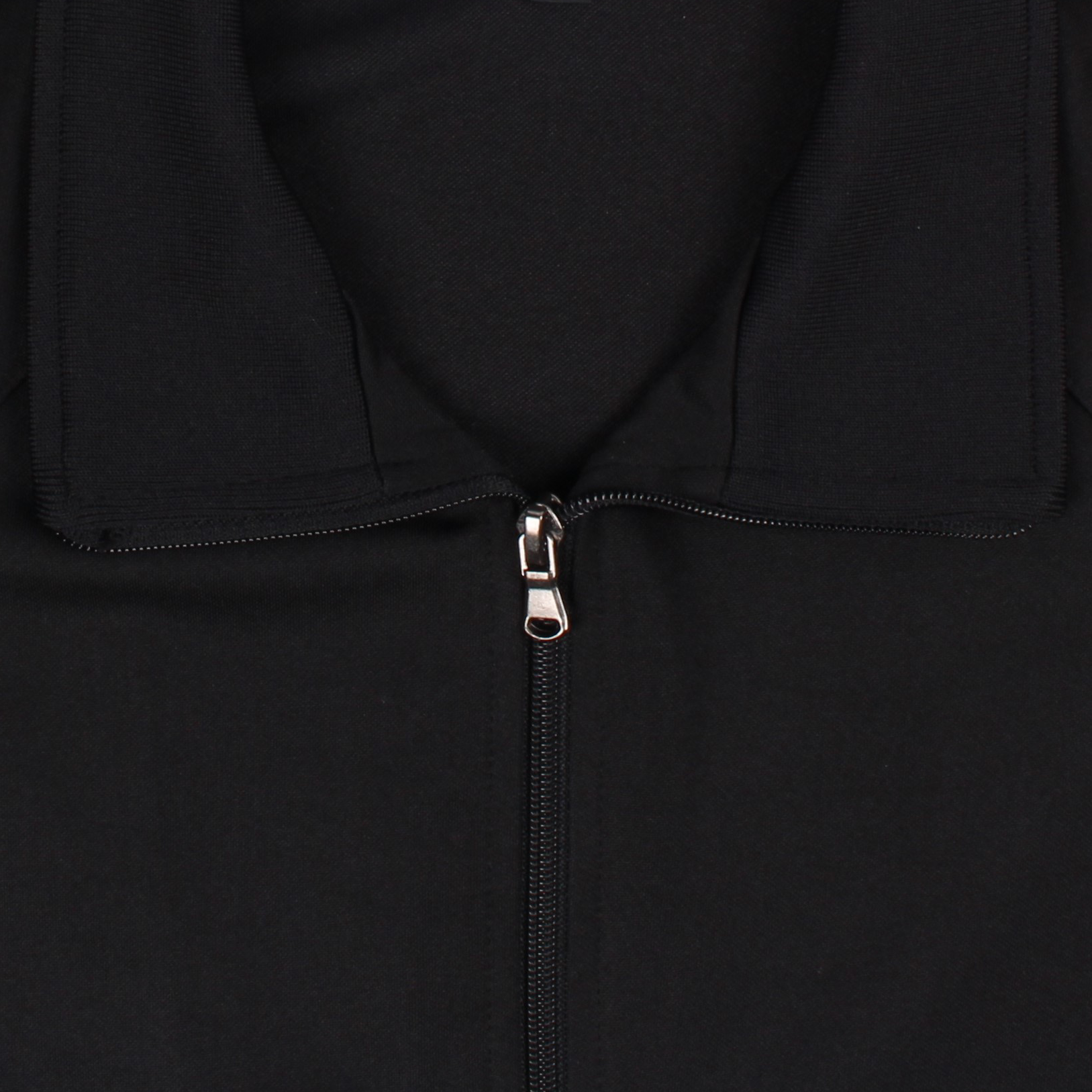 블랙 화이트 원라인 집업 동복상의 학교 긴팔 트레이닝복