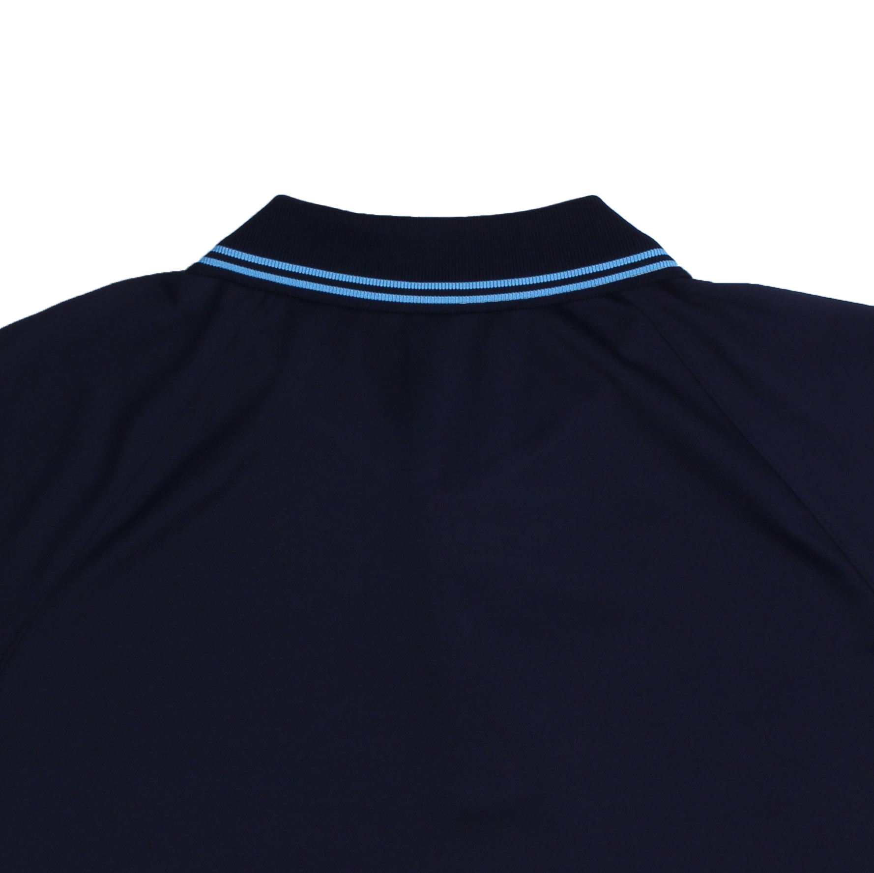 네이비 소라2선 카라 반팔티셔츠
