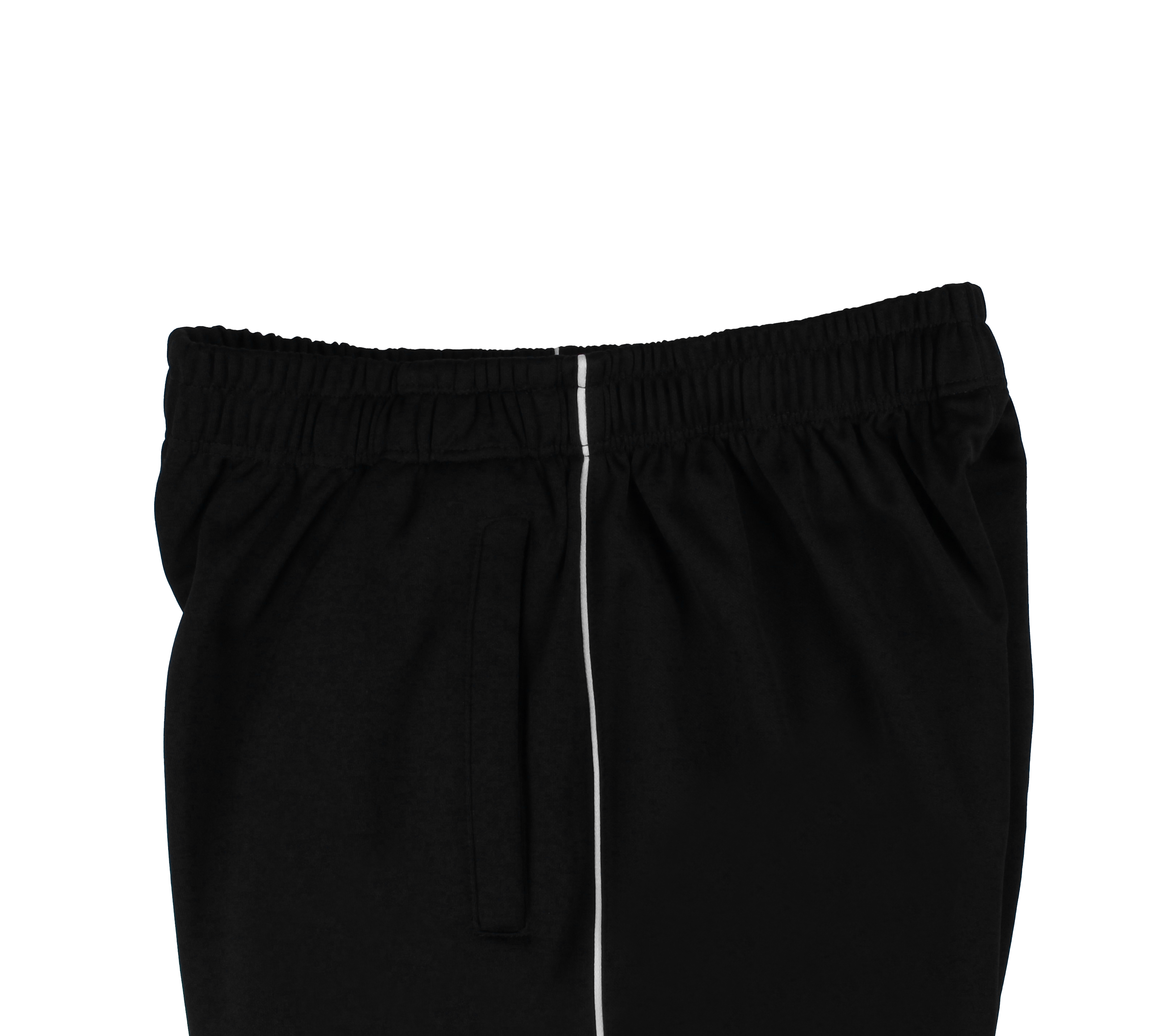 블랙 화이트 하프 반바지