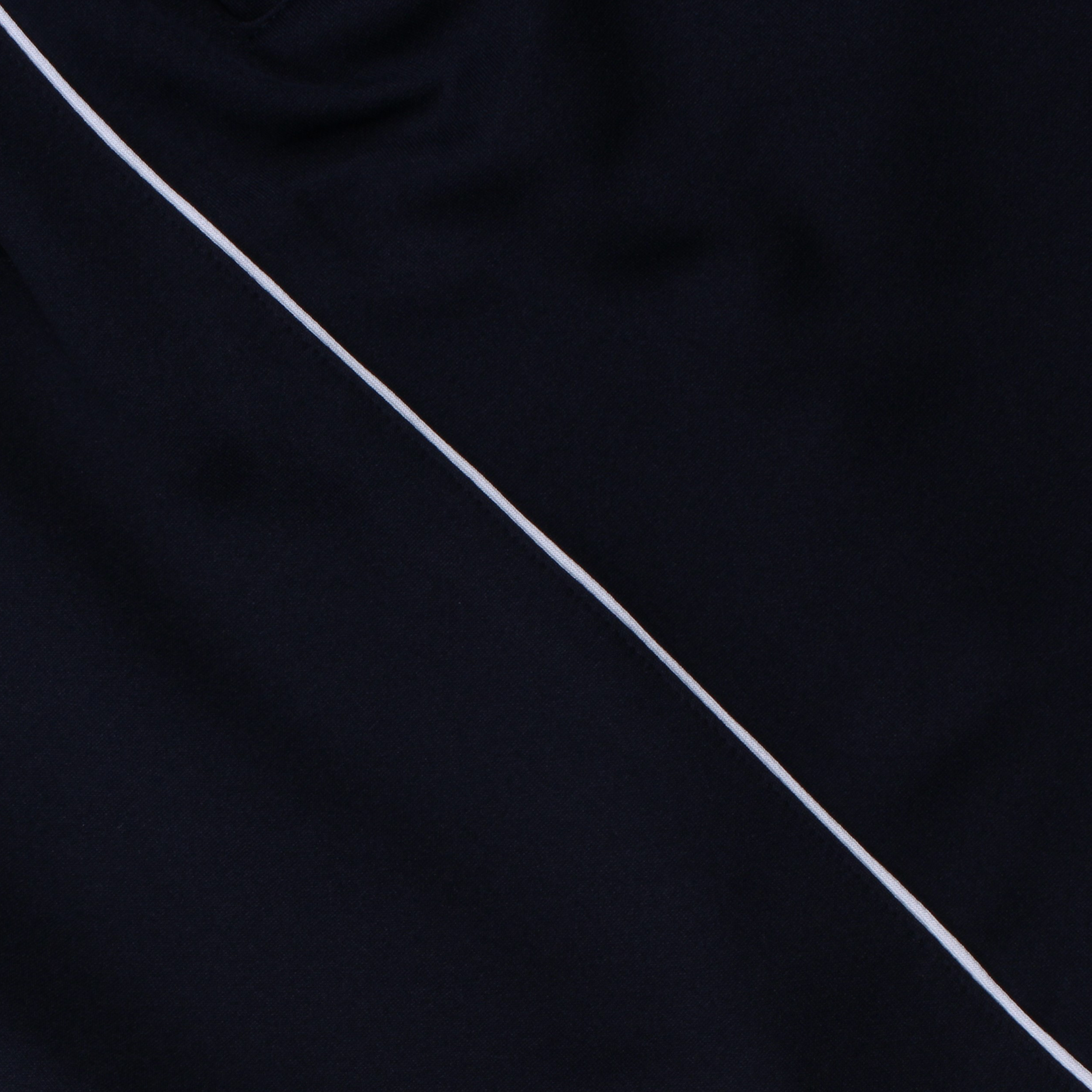 네이비 화이트 하프 반바지