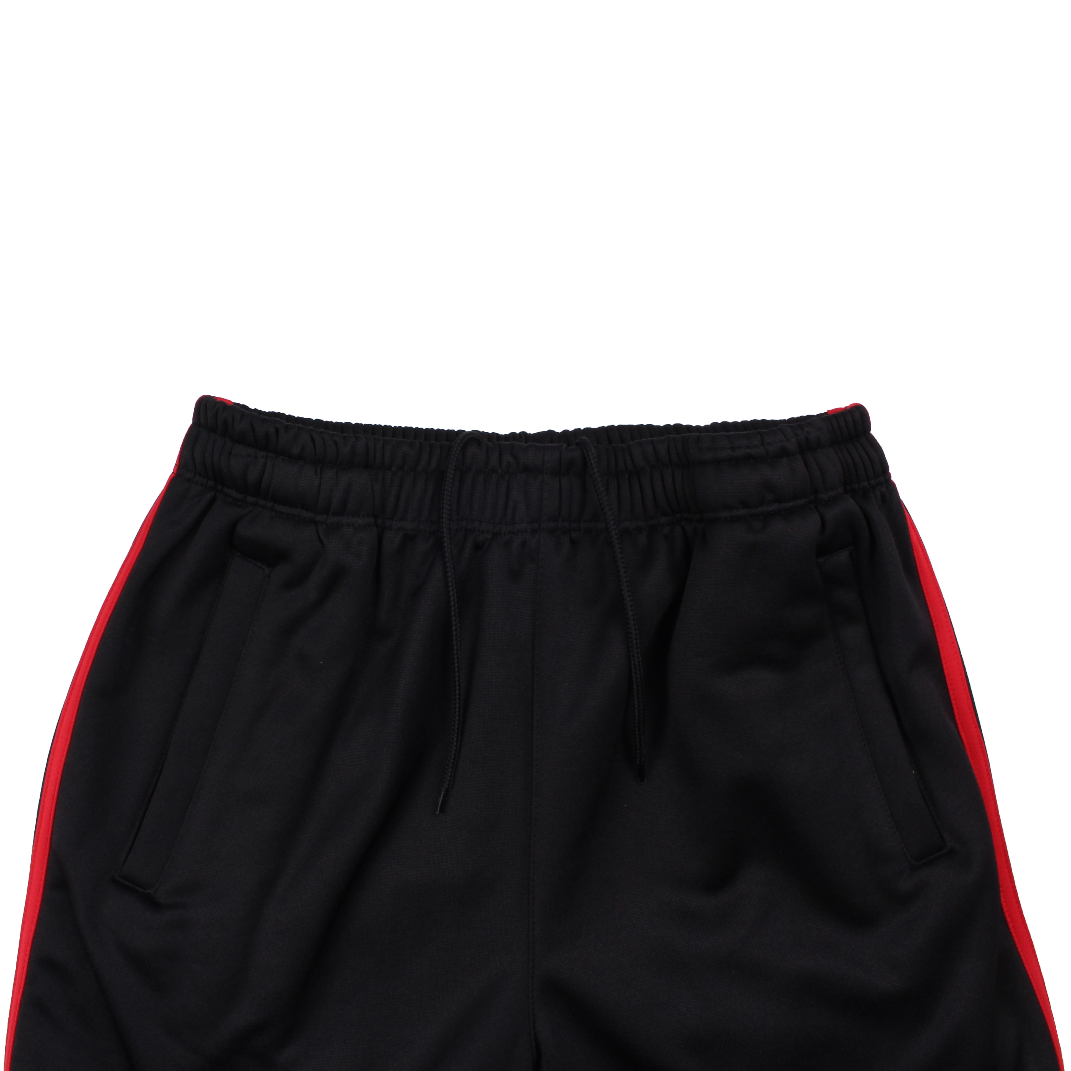 블랙 빨강2선 바지