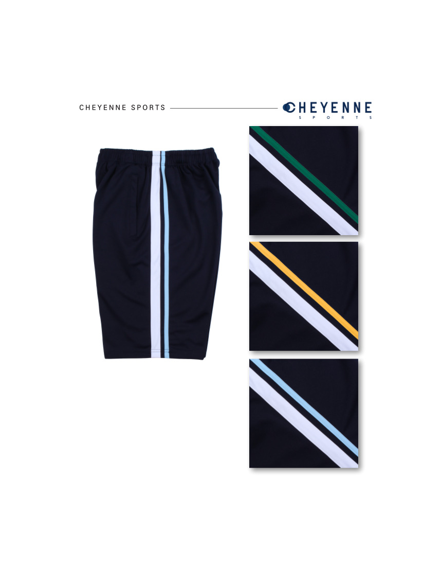 네이비 더블싱글 반바지