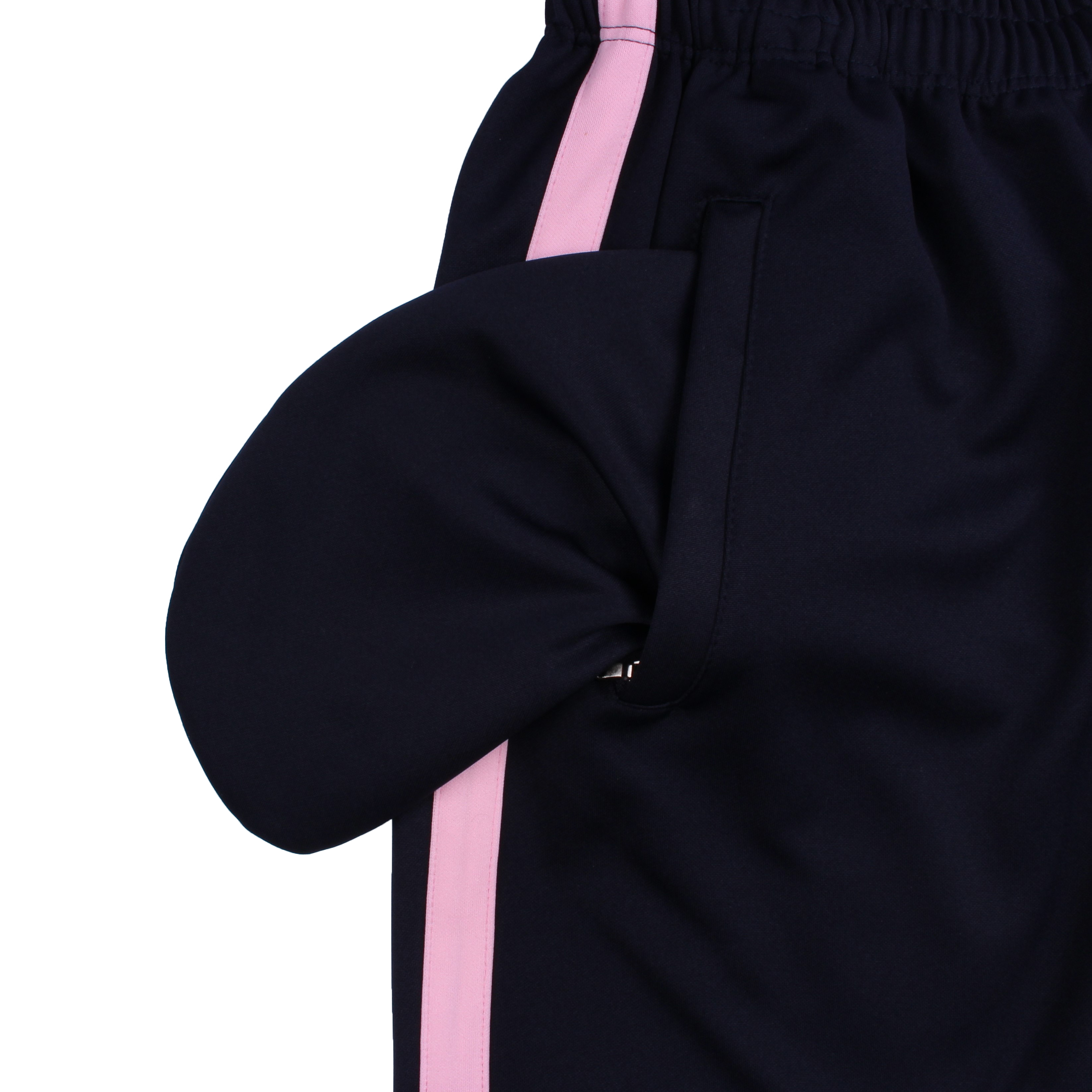 네이비 연핑크 2.0 와이드선 바지