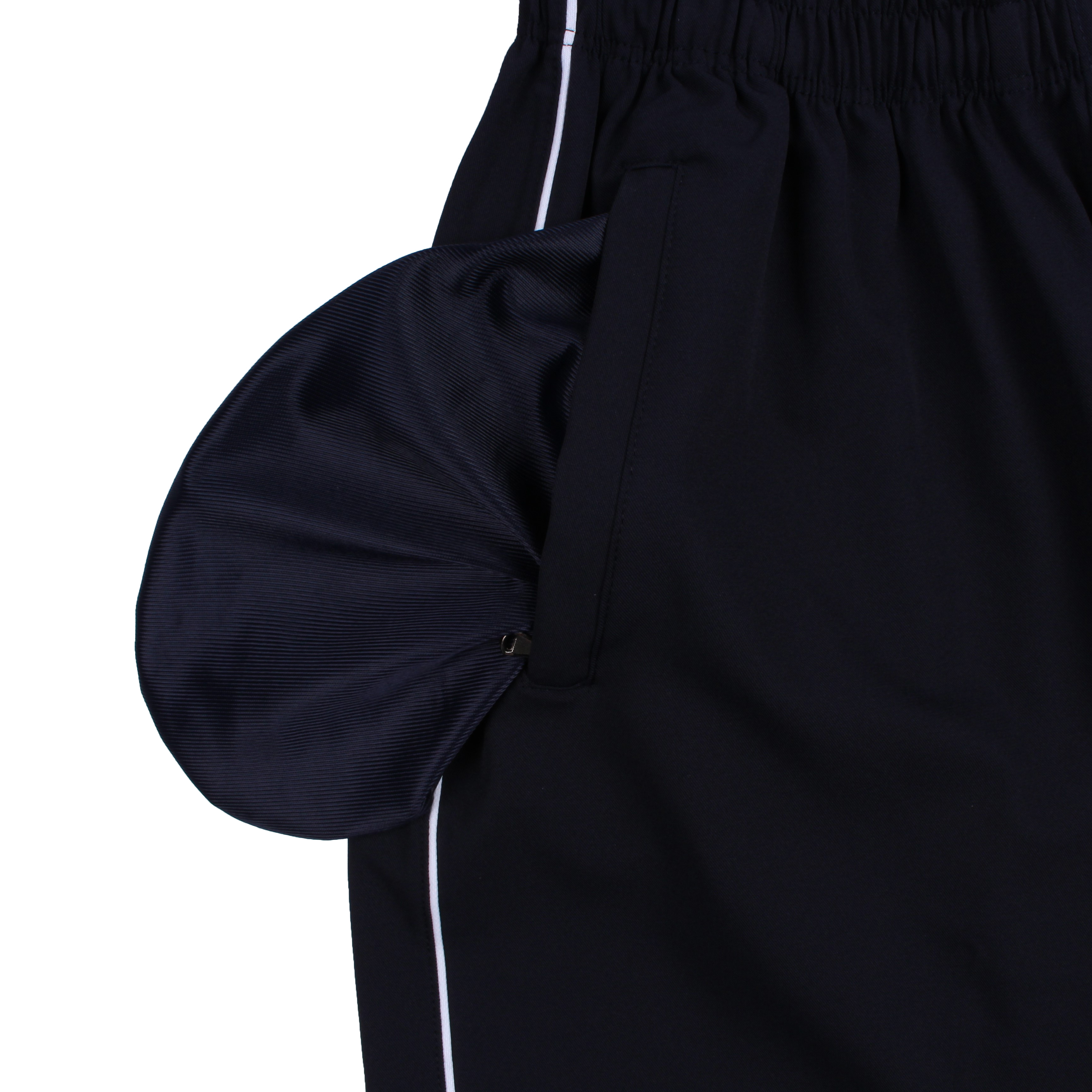 [쿨링] 네이비 화이트 하프 쿨링 반바지