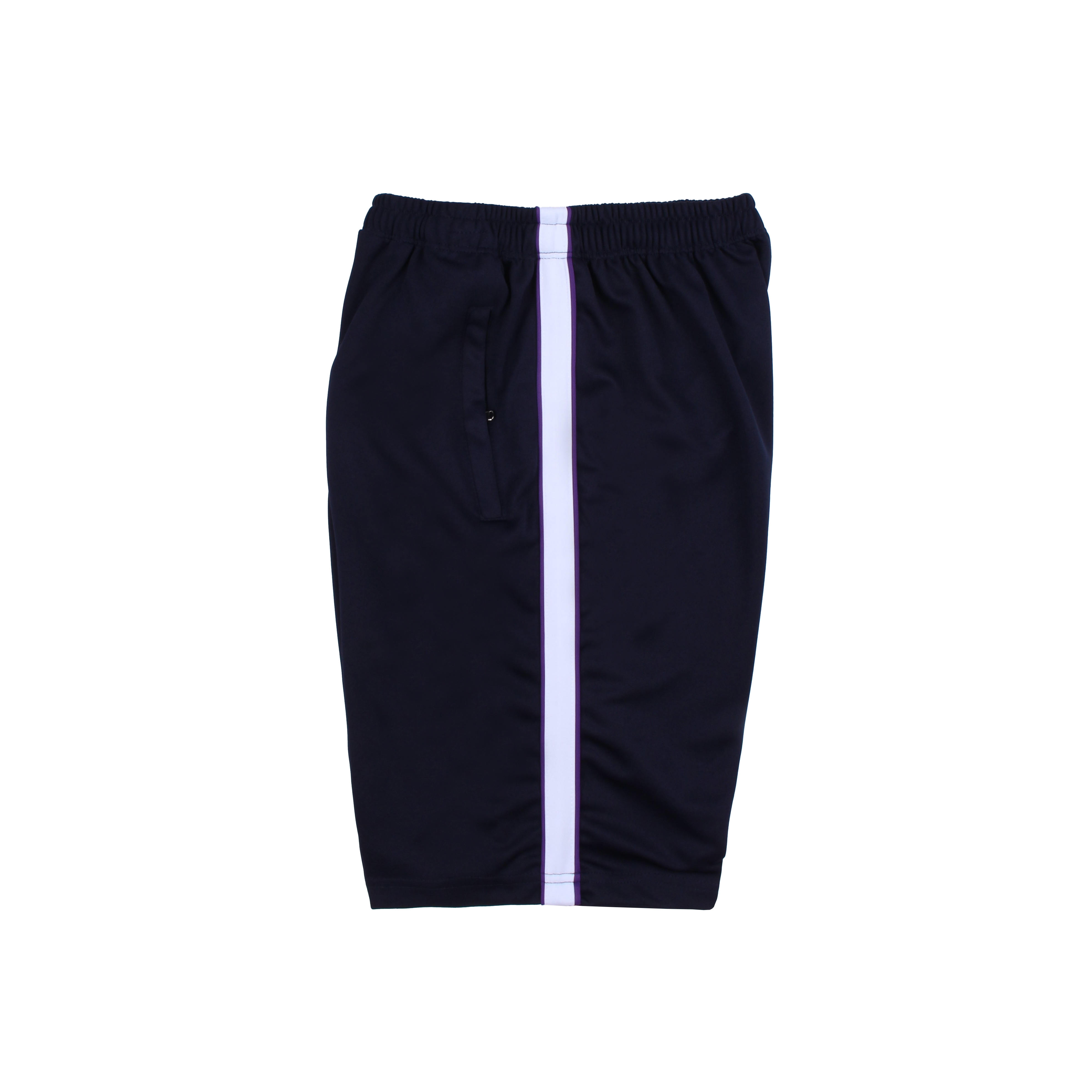 네이비 화이트보라 3.0 와이드선 반바지