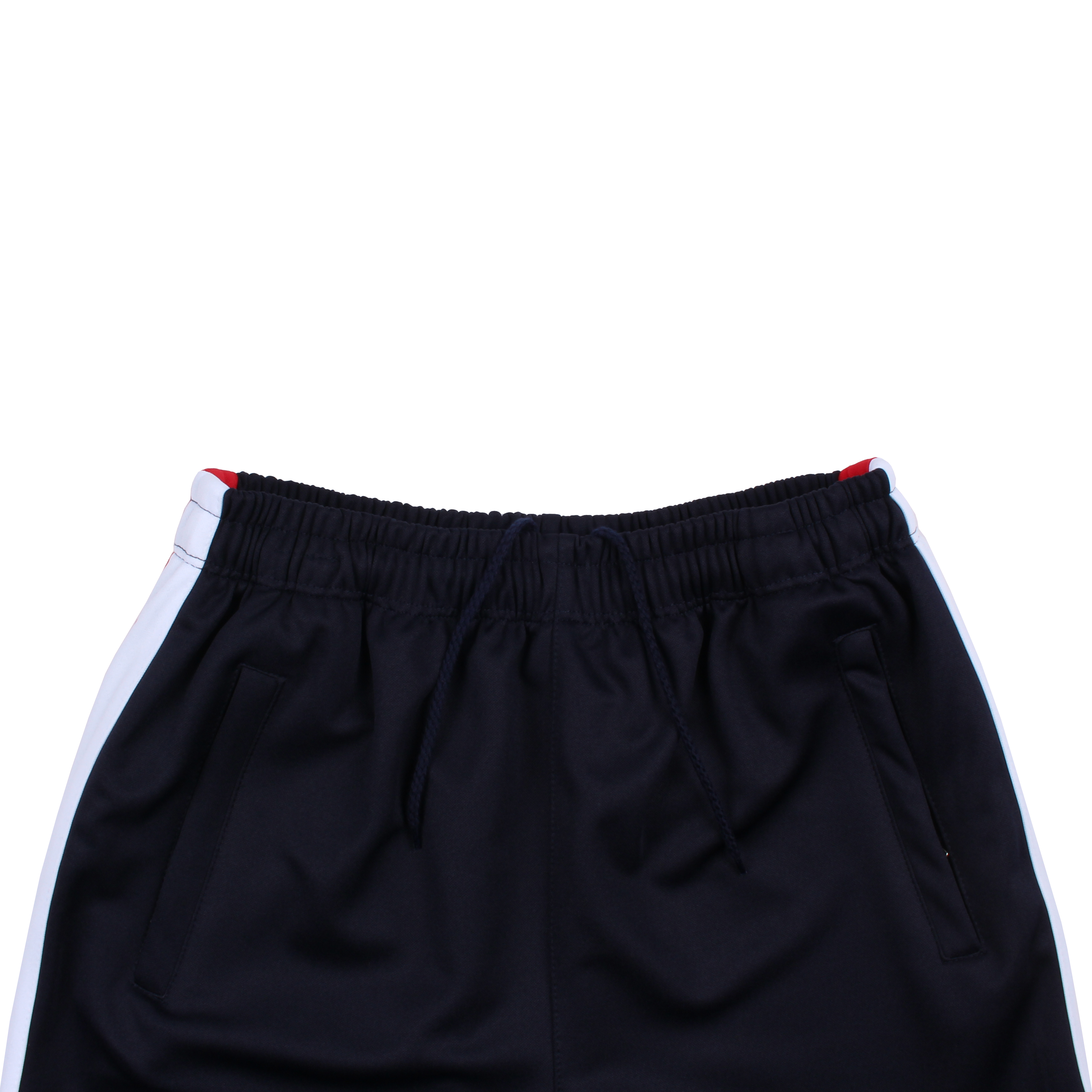 네이비 화이트레드 4.0 와이드선 바지