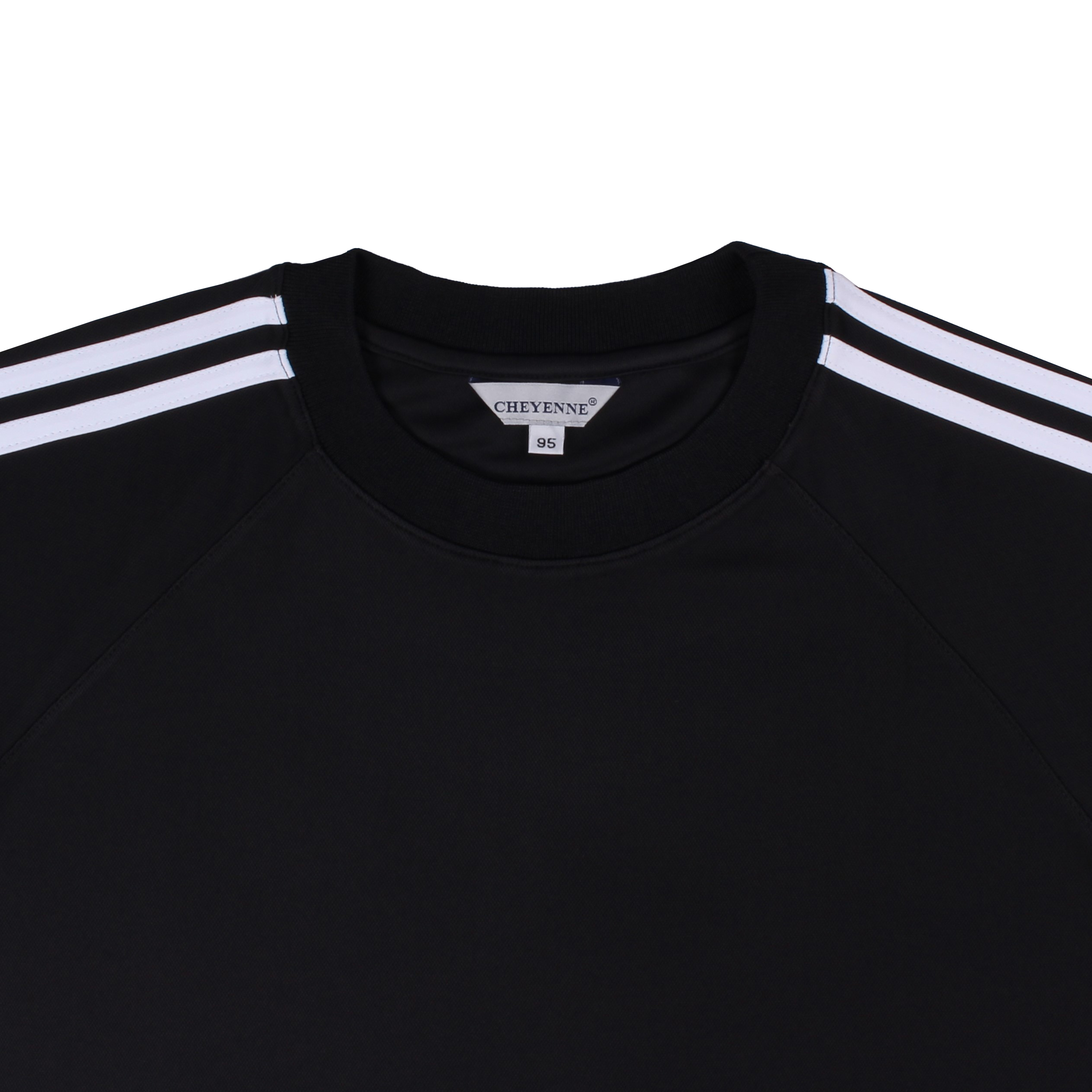 블랙 흰색 2선 하복세트