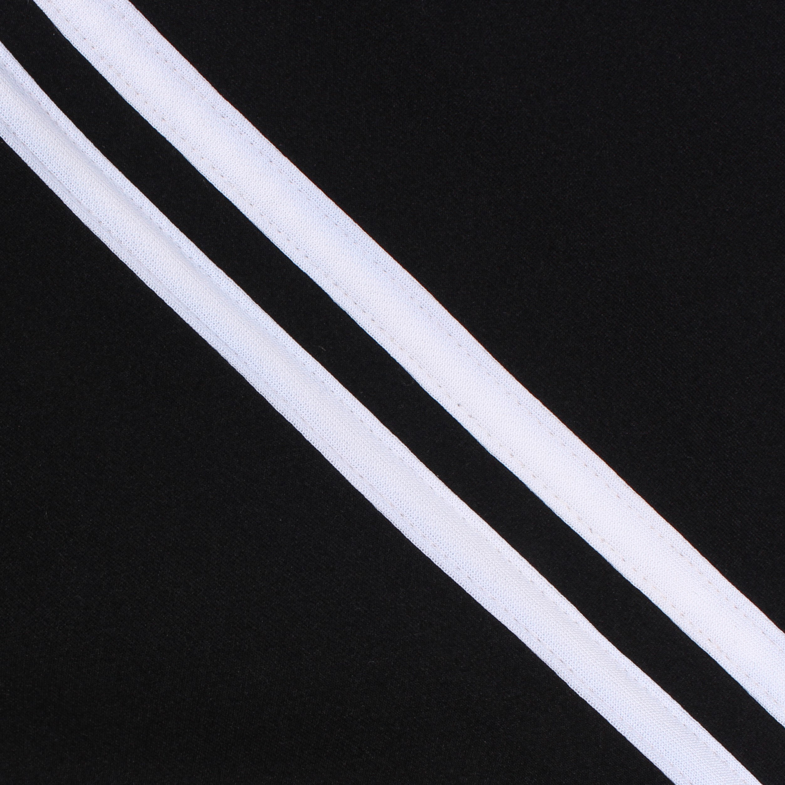 블랙 흰색 2선 하복세트