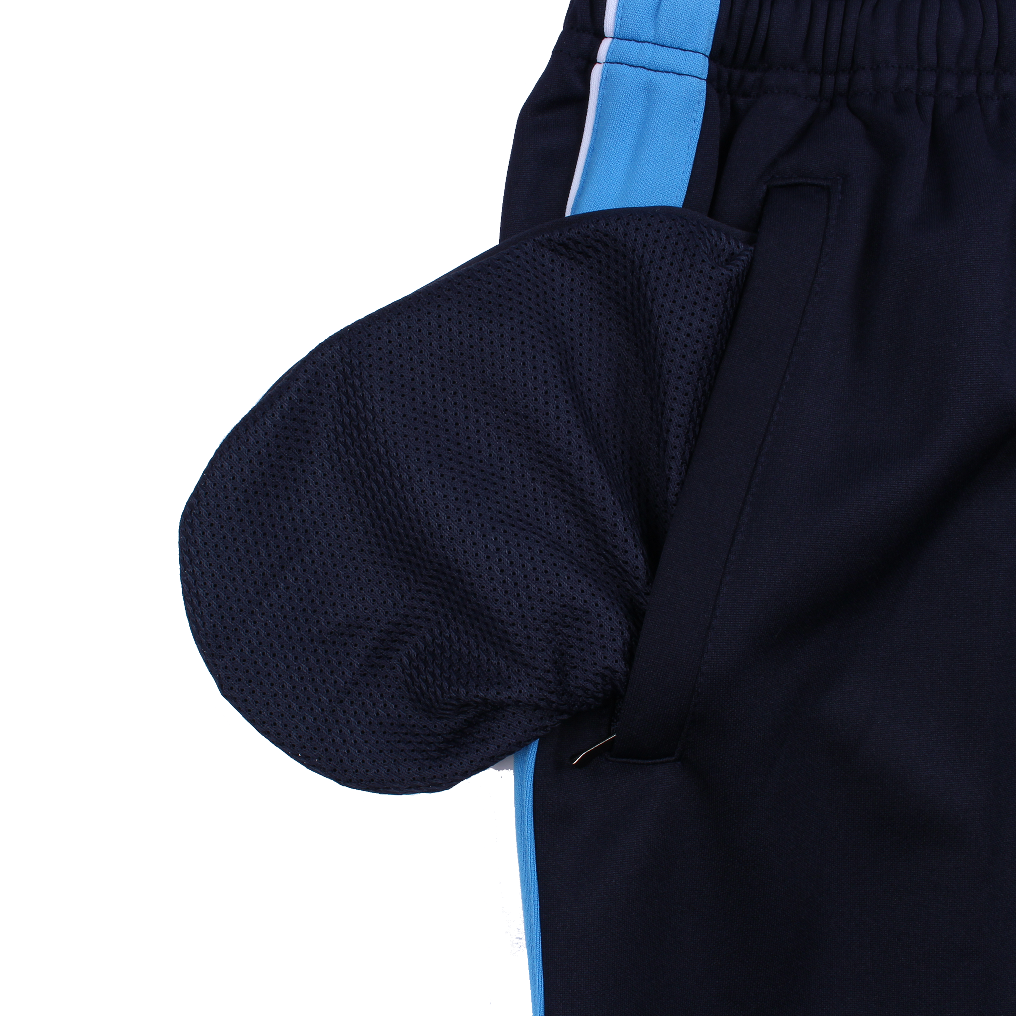 네이비 소라 와이드선바지(밑단 조절기)