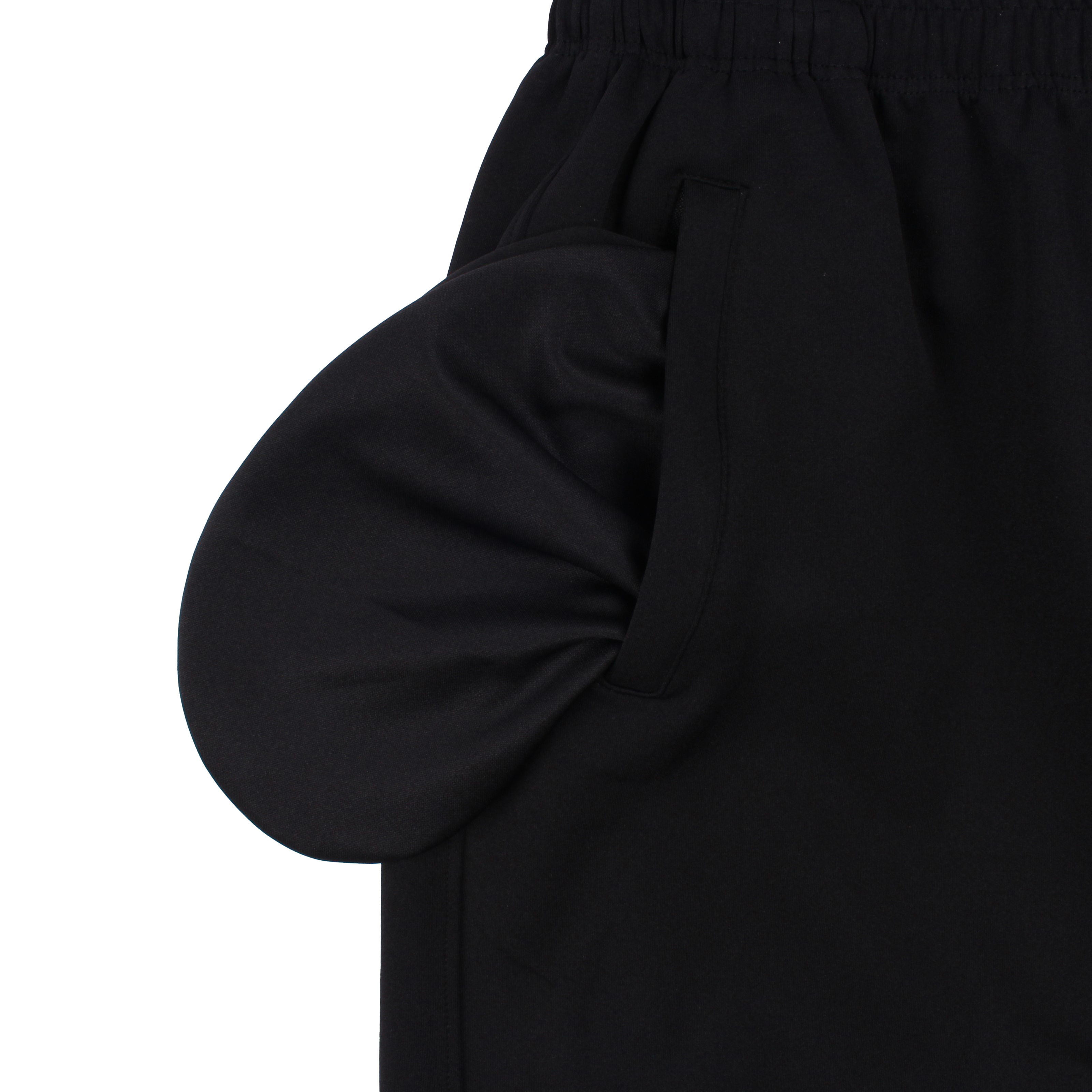 블랙 무지 반바지